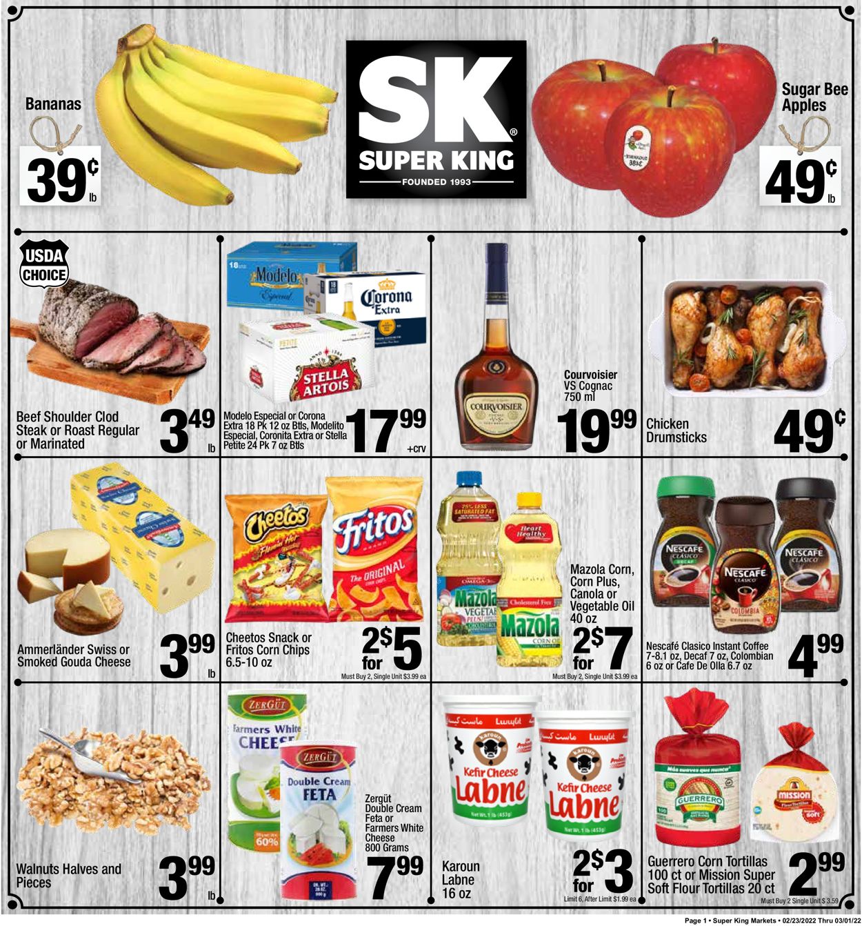 Catalogue Super King Market from 02/23/2022