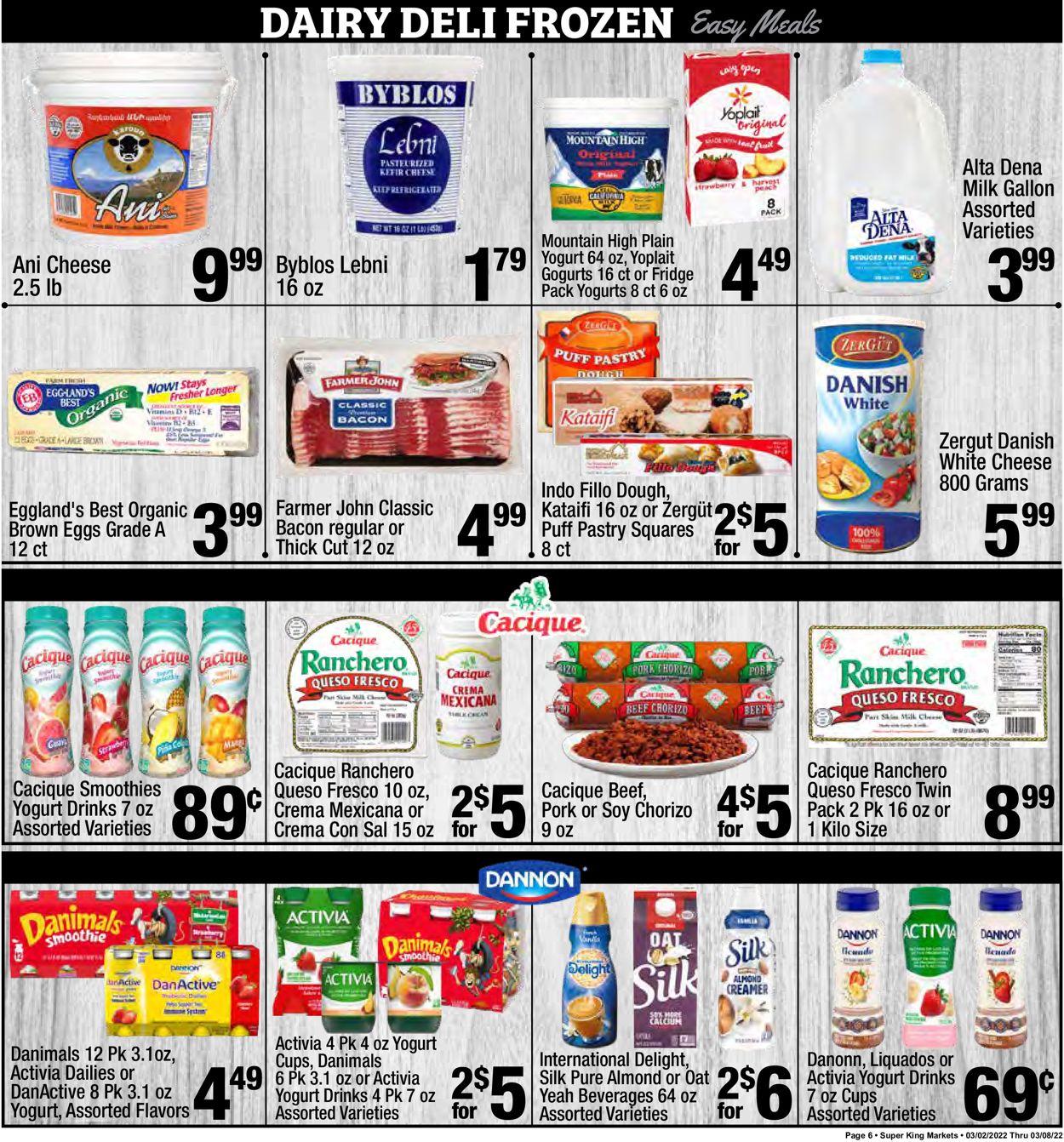 Catalogue Super King Market from 03/02/2022