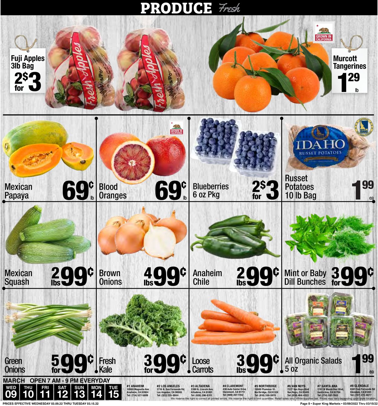 Catalogue Super King Market from 03/09/2022