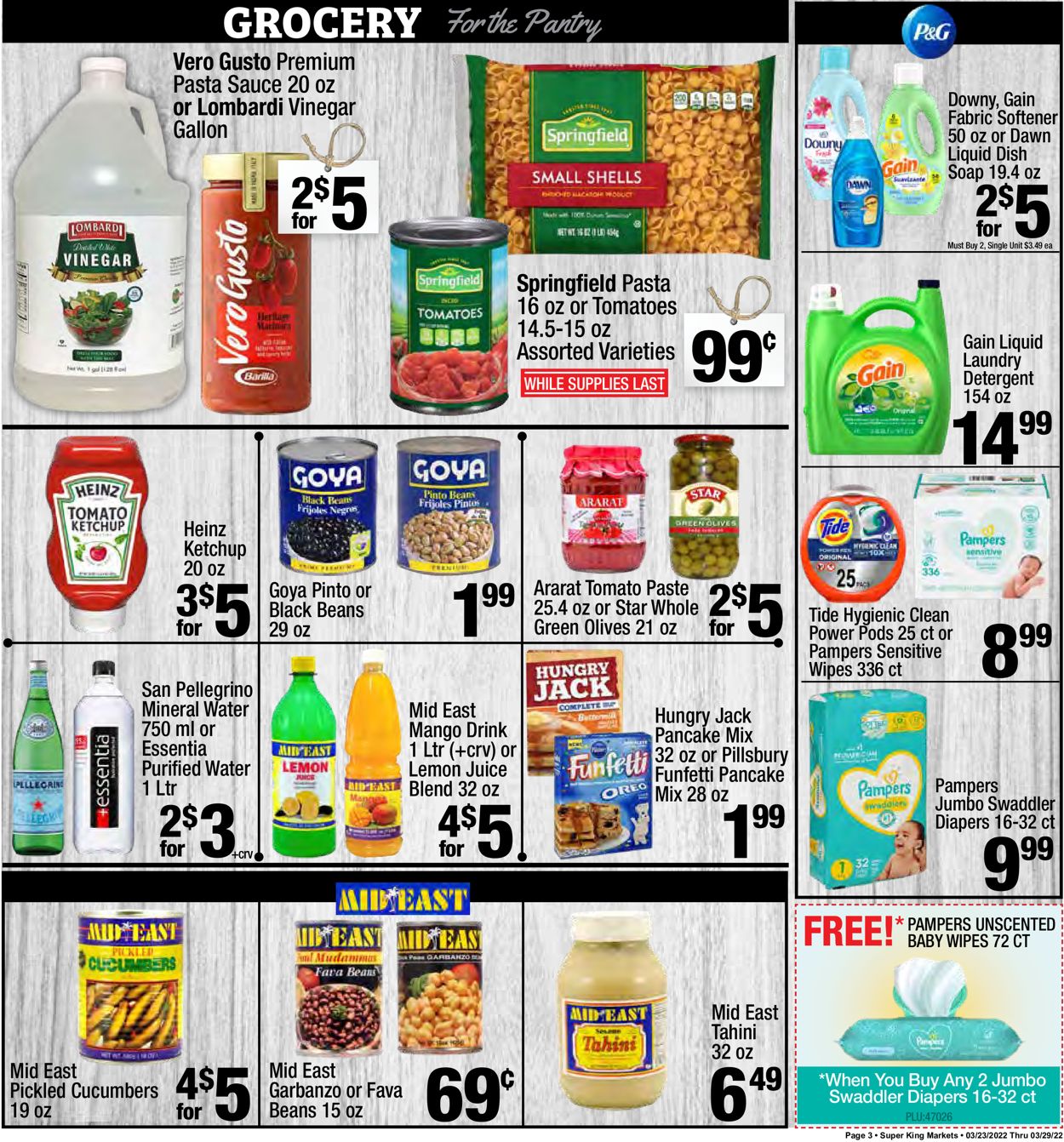 Catalogue Super King Market from 03/23/2022