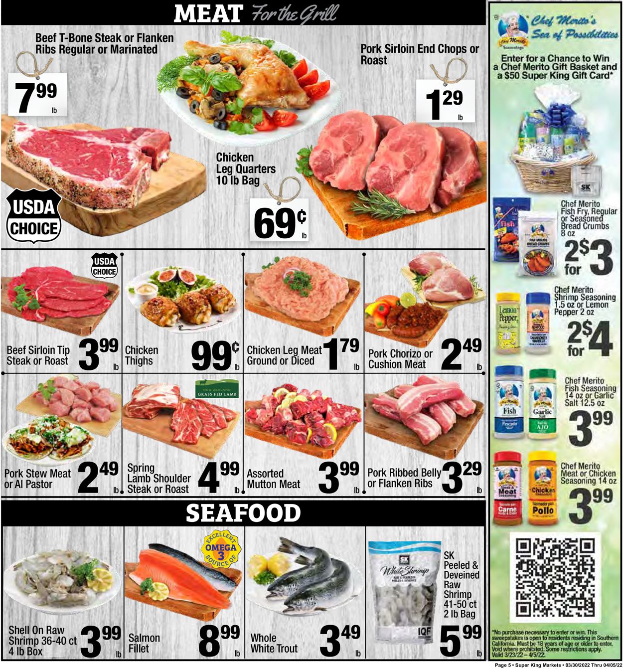 Catalogue Super King Market from 03/30/2022