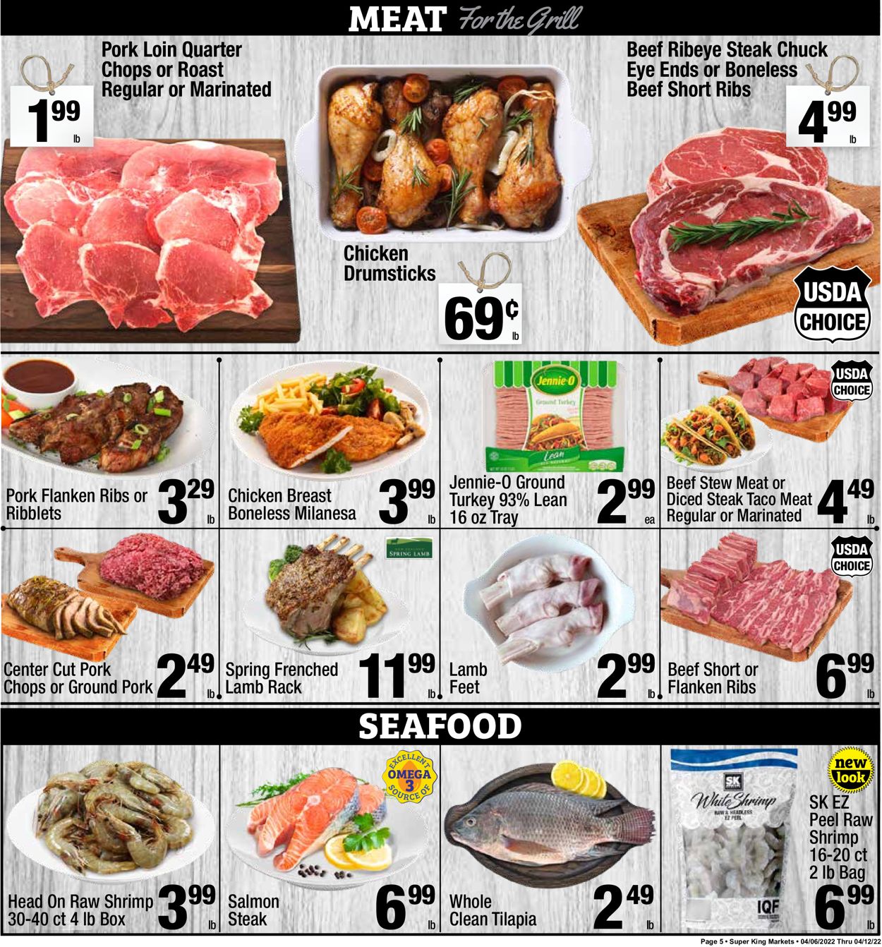 Catalogue Super King Market from 04/06/2022