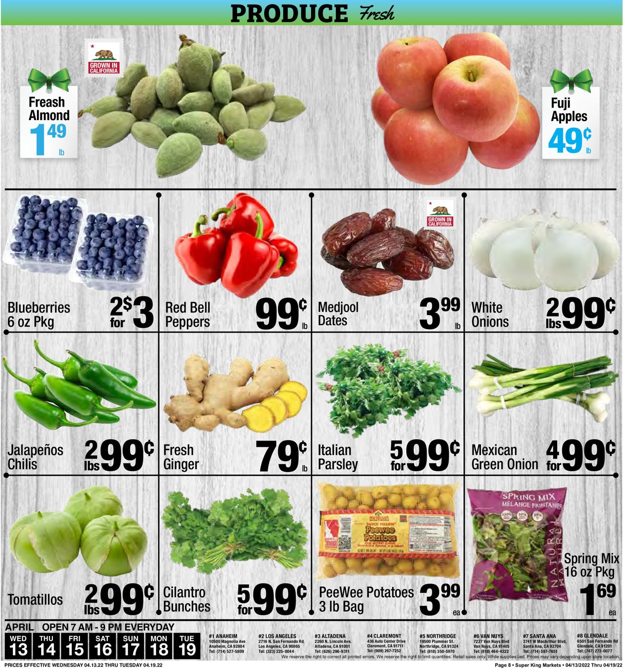 Catalogue Super King Market EASTER 2022 from 04/13/2022