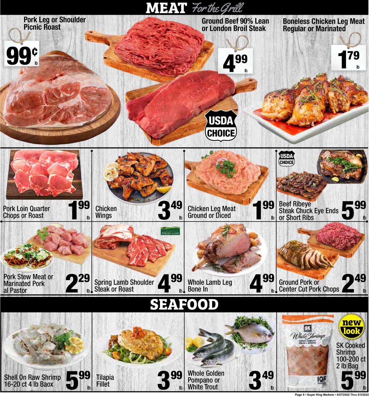 Catalogue Super King Market from 04/27/2022