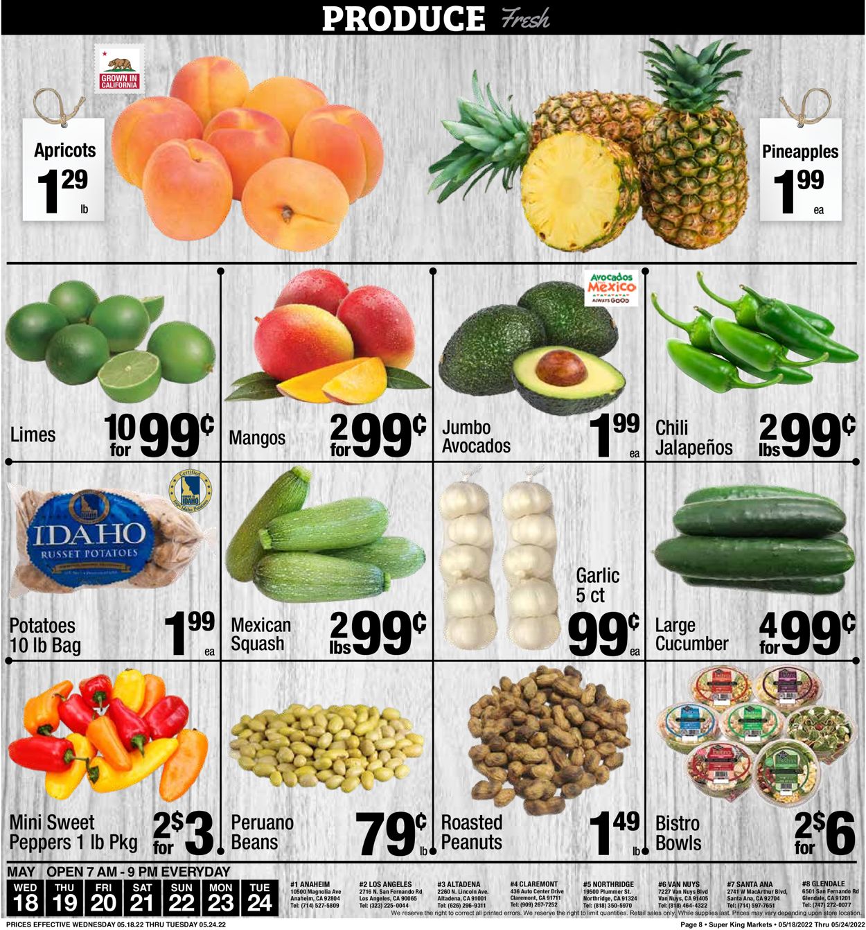 Catalogue Super King Market from 05/18/2022