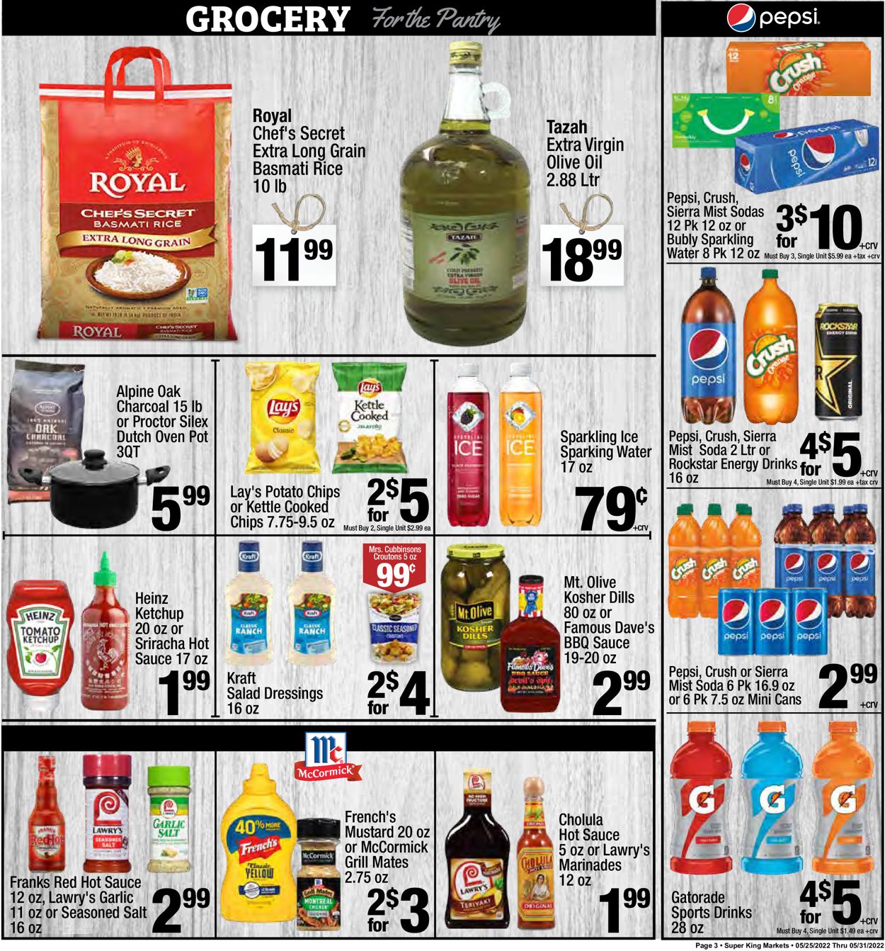 Catalogue Super King Market from 05/25/2022