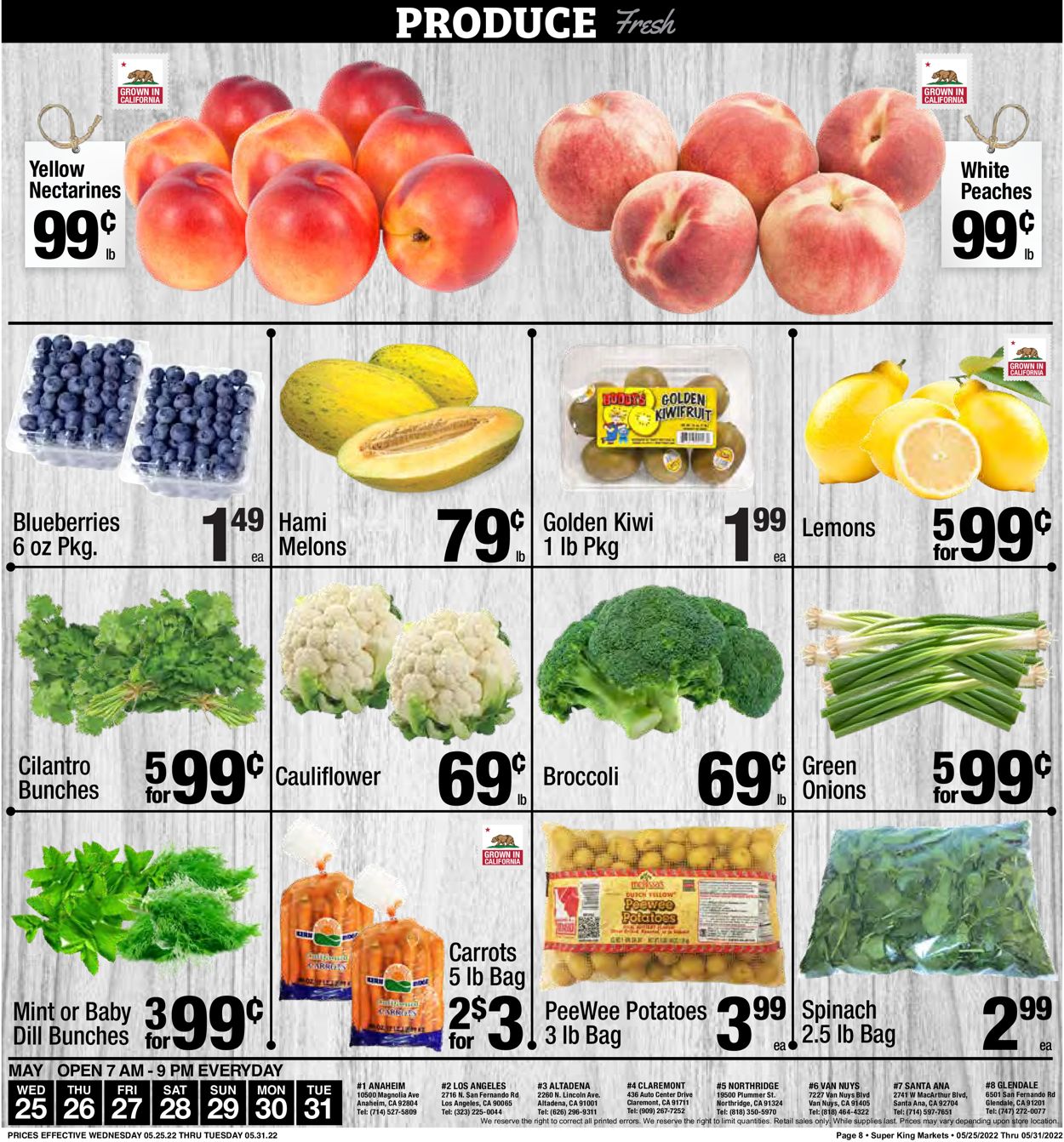 Catalogue Super King Market from 05/25/2022