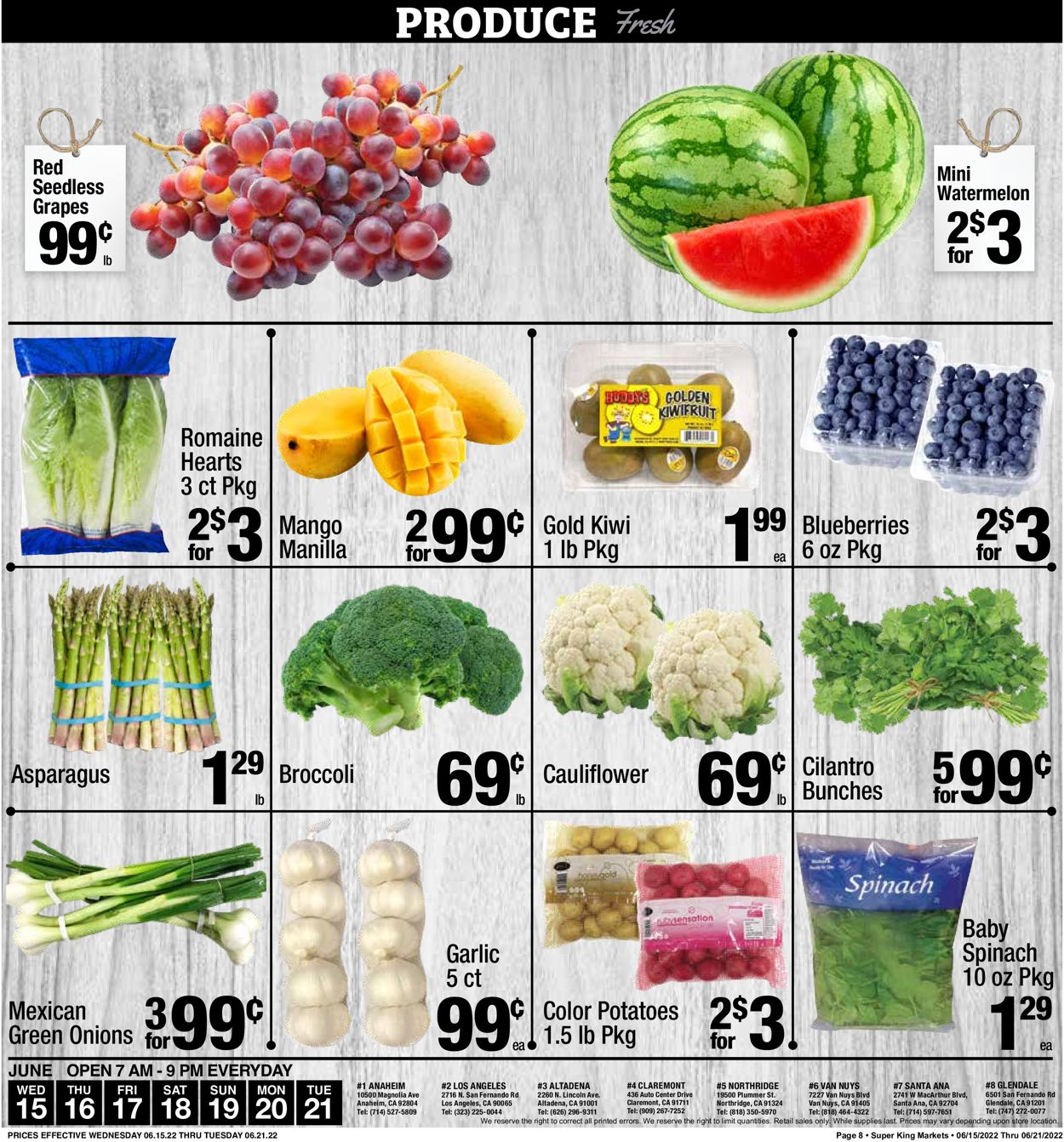 Catalogue Super King Market from 06/15/2022