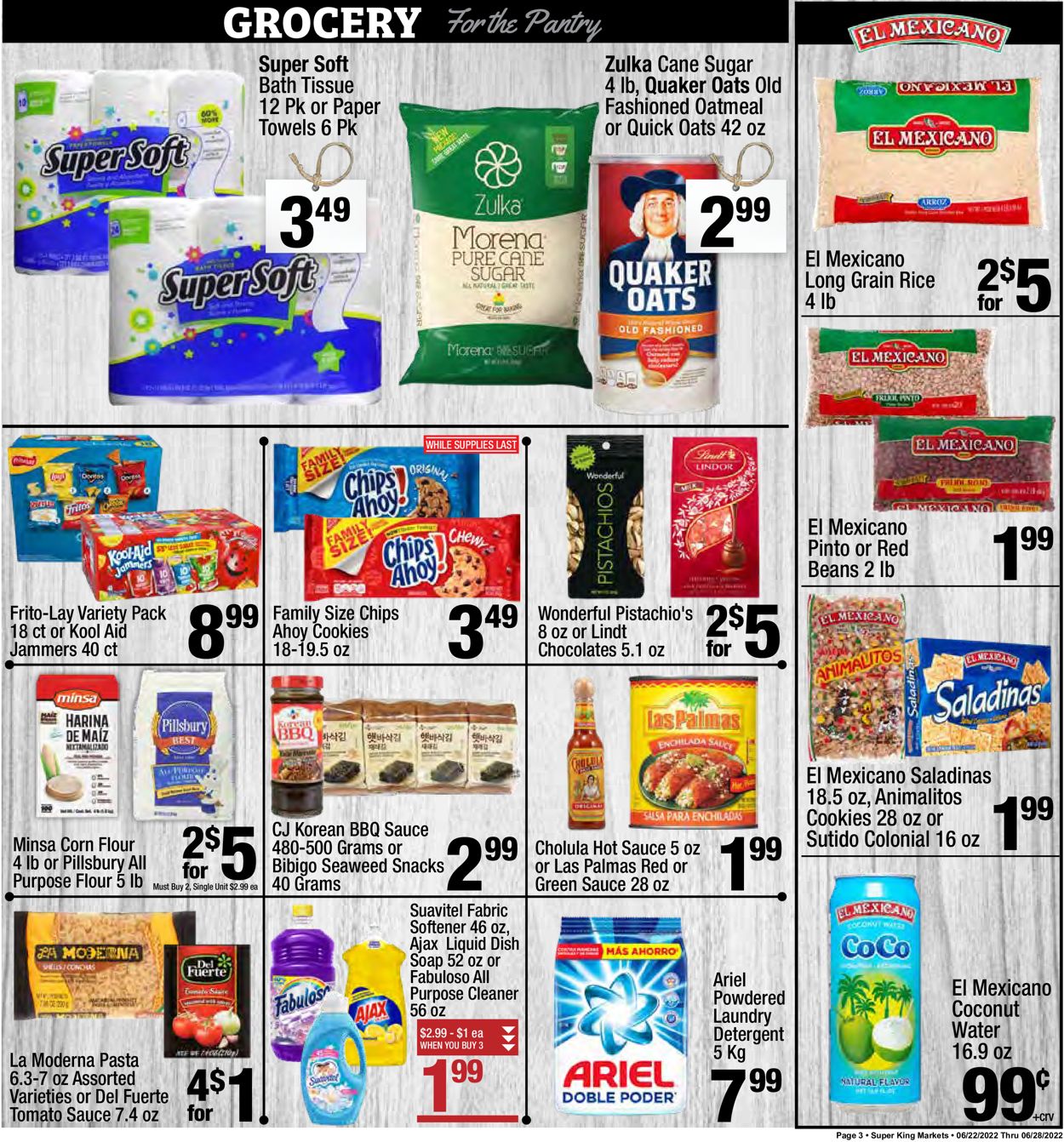 Catalogue Super King Market from 06/22/2022