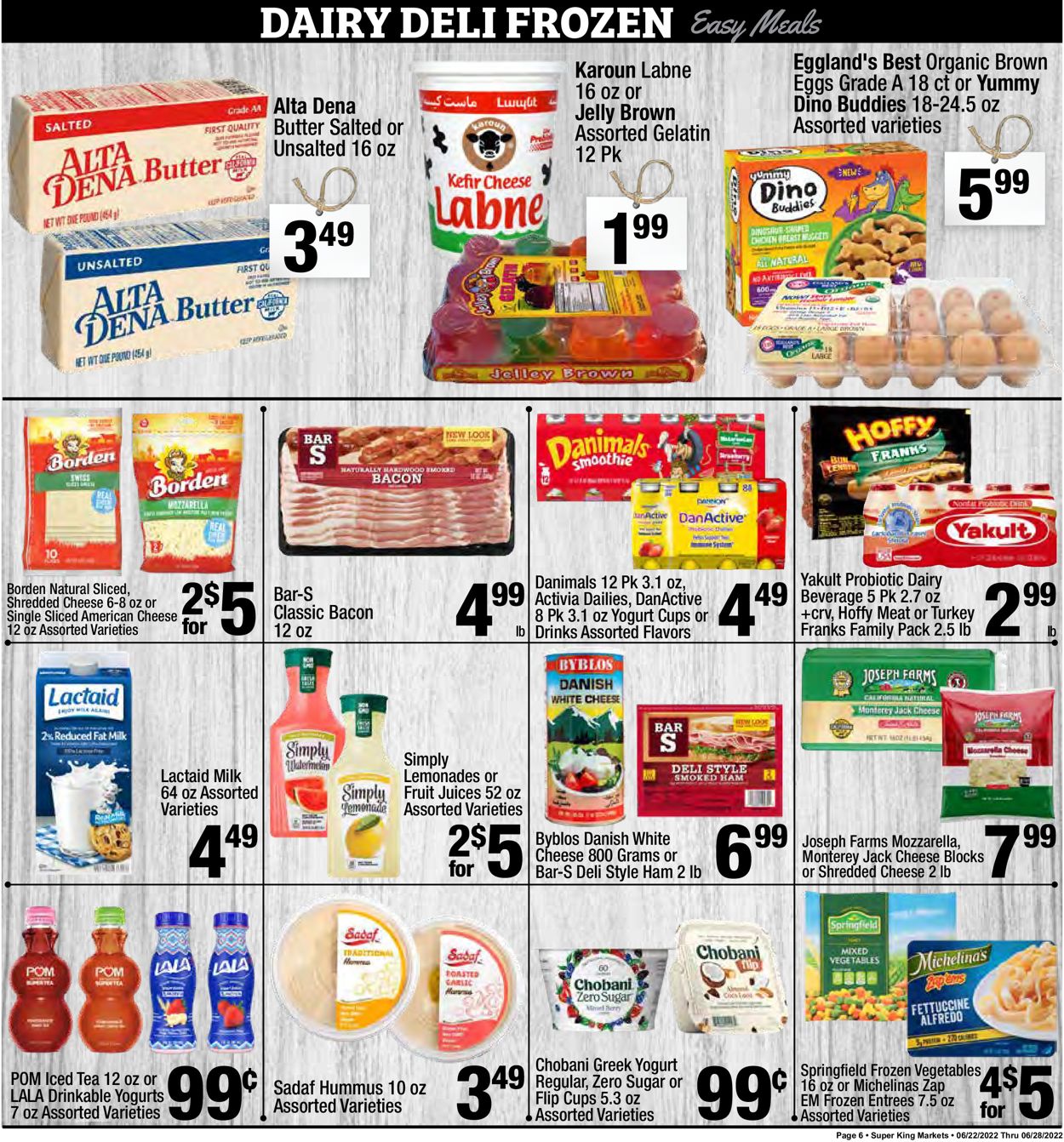 Catalogue Super King Market from 06/22/2022