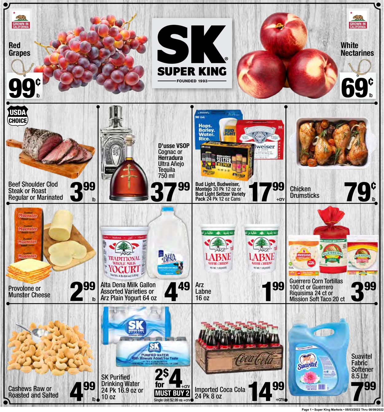 Catalogue Super King Market from 08/03/2022
