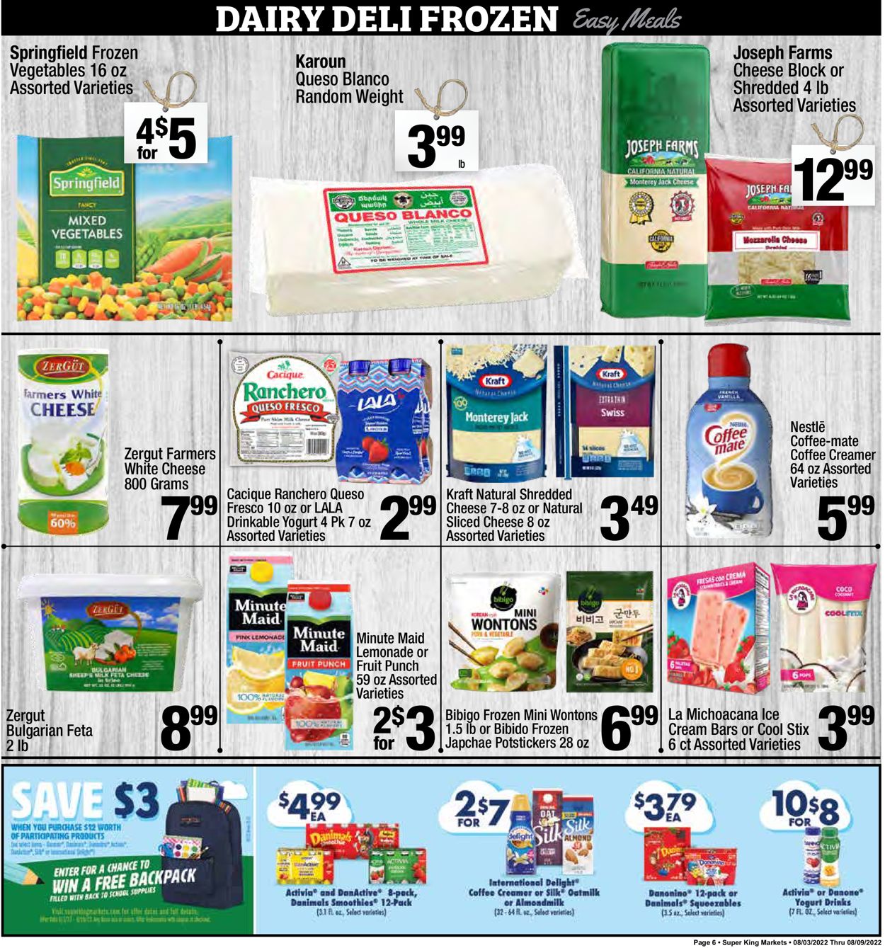 Catalogue Super King Market from 08/03/2022