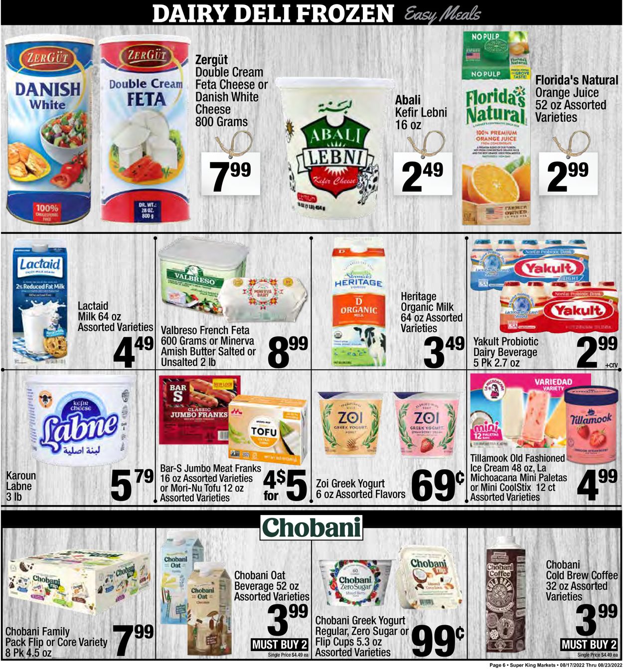 Catalogue Super King Market from 08/17/2022