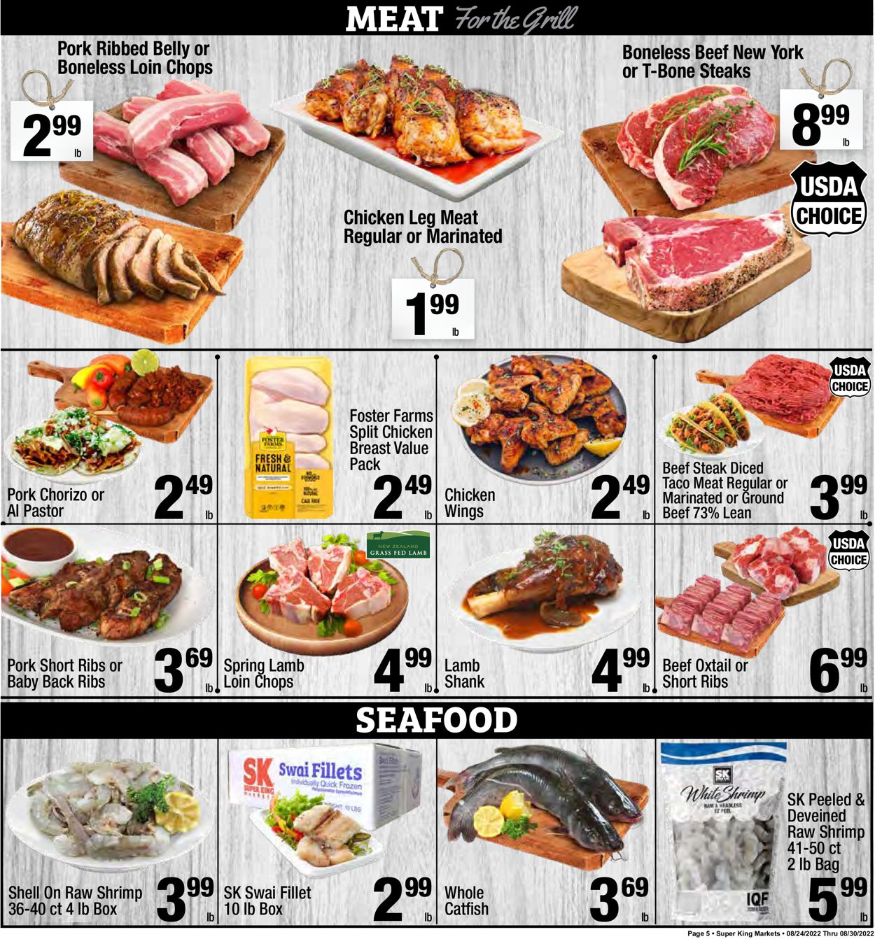 Catalogue Super King Market from 08/24/2022