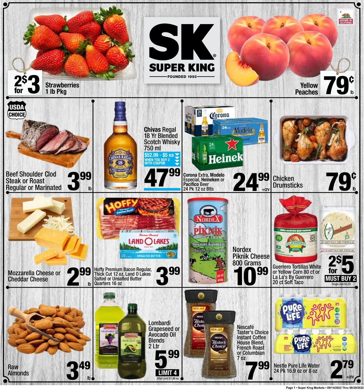 Catalogue Super King Market from 09/14/2022