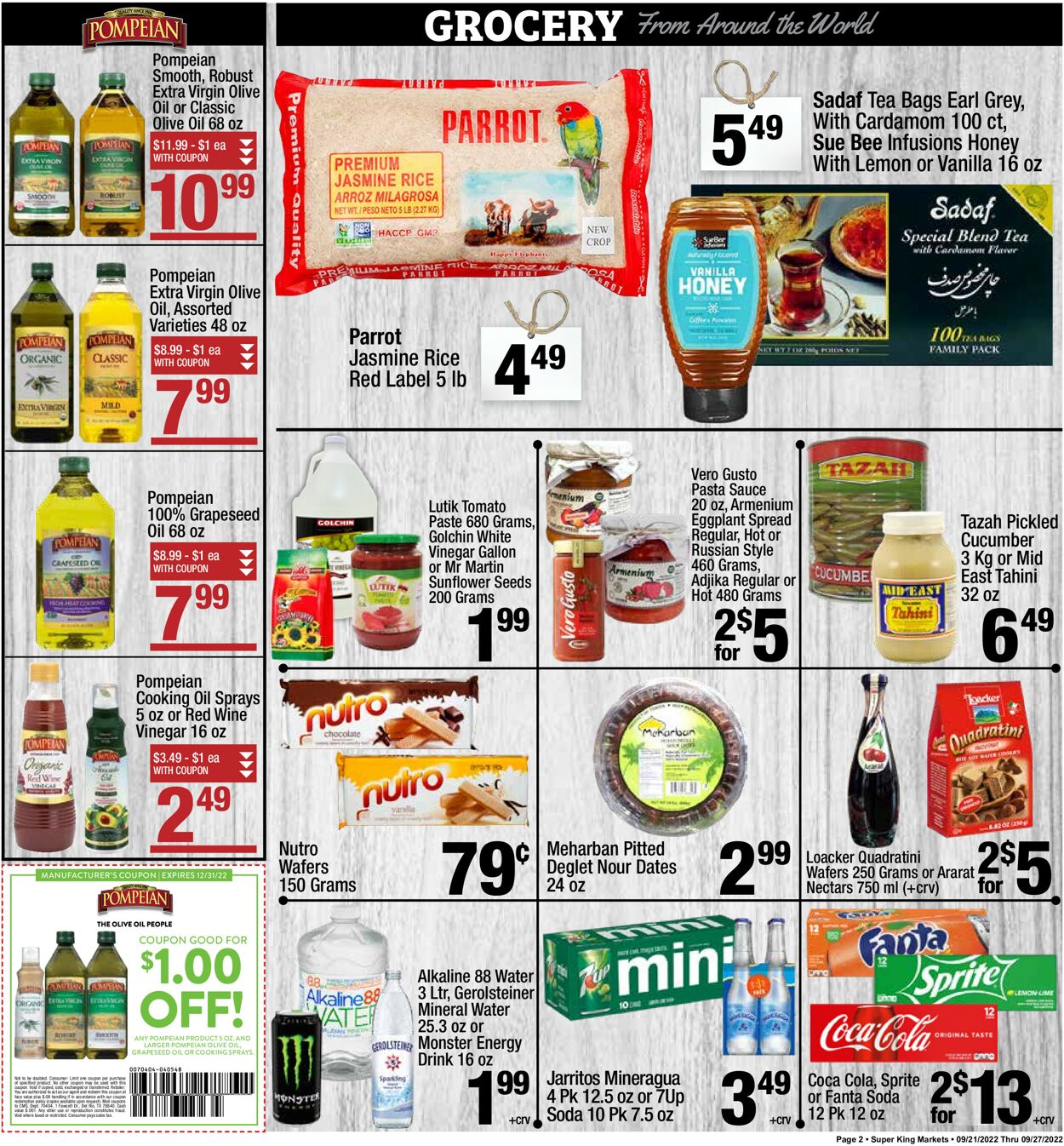 Catalogue Super King Market from 09/21/2022