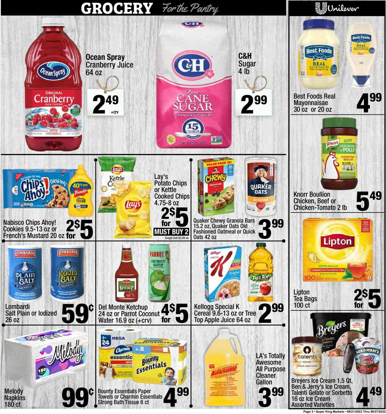 Catalogue Super King Market from 09/21/2022