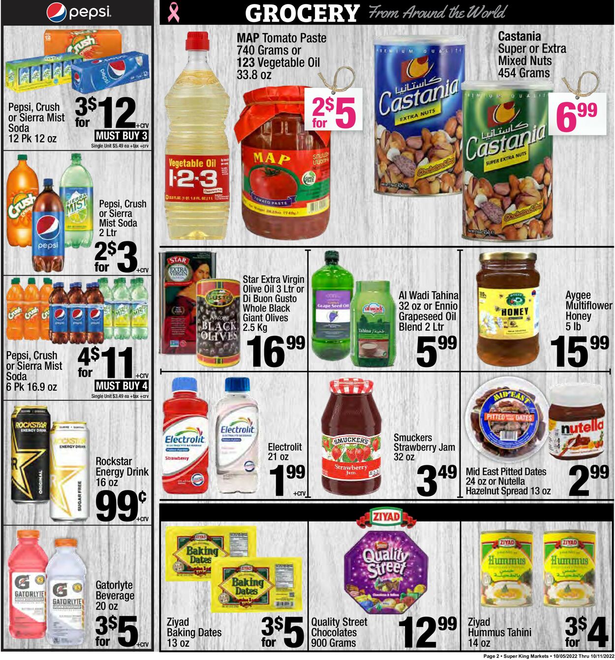 Catalogue Super King Market from 10/05/2022