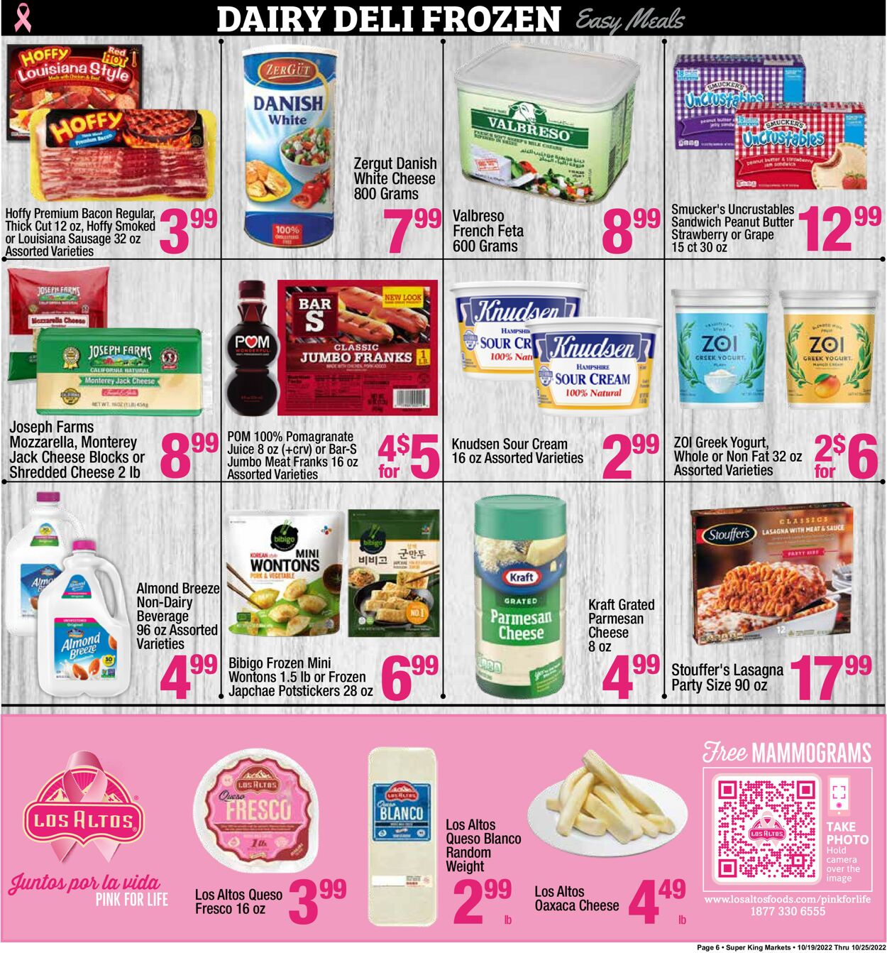 Catalogue Super King Market from 10/19/2002