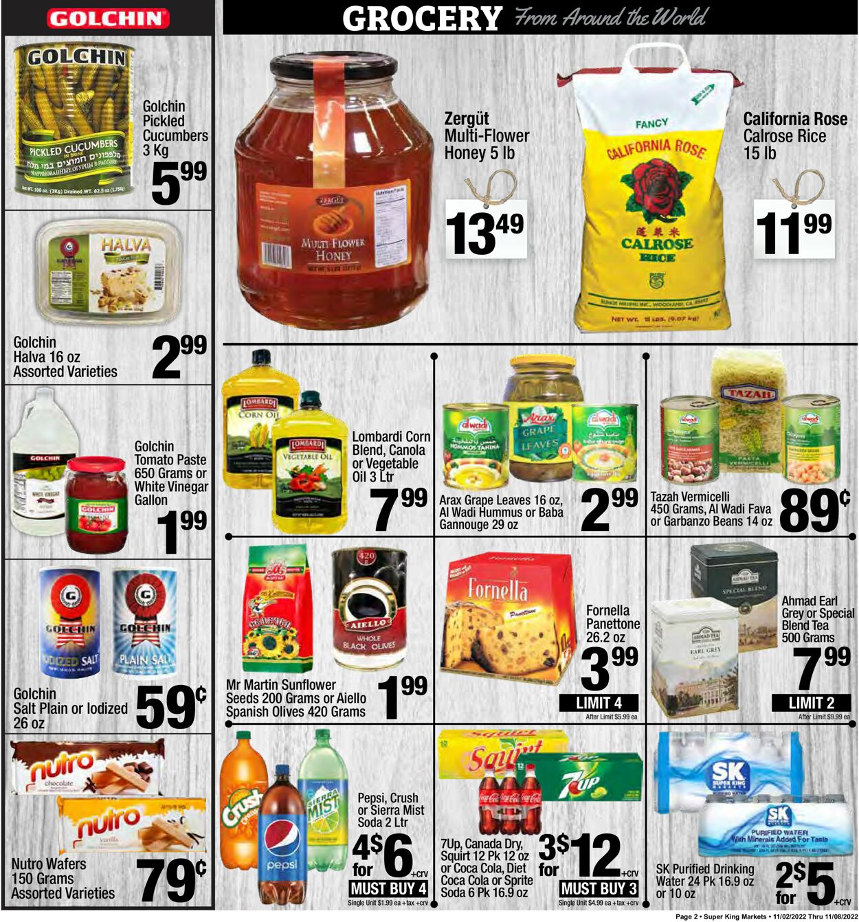 Catalogue Super King Market from 11/02/2002
