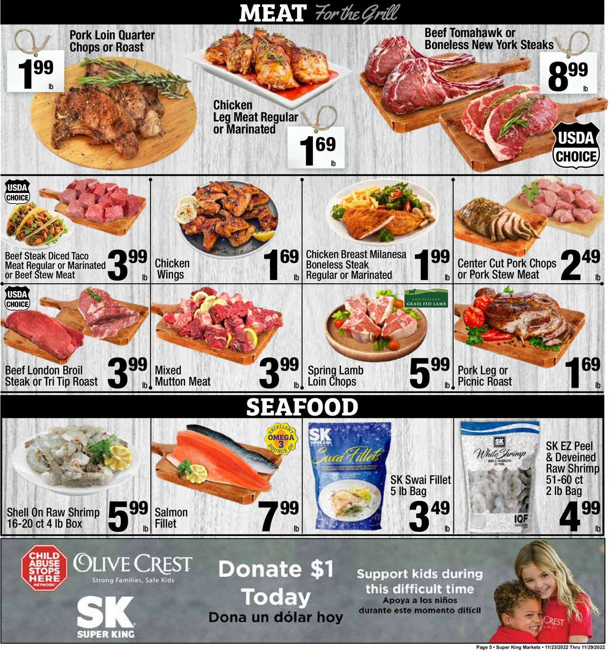 Catalogue Super King Market from 11/23/2022