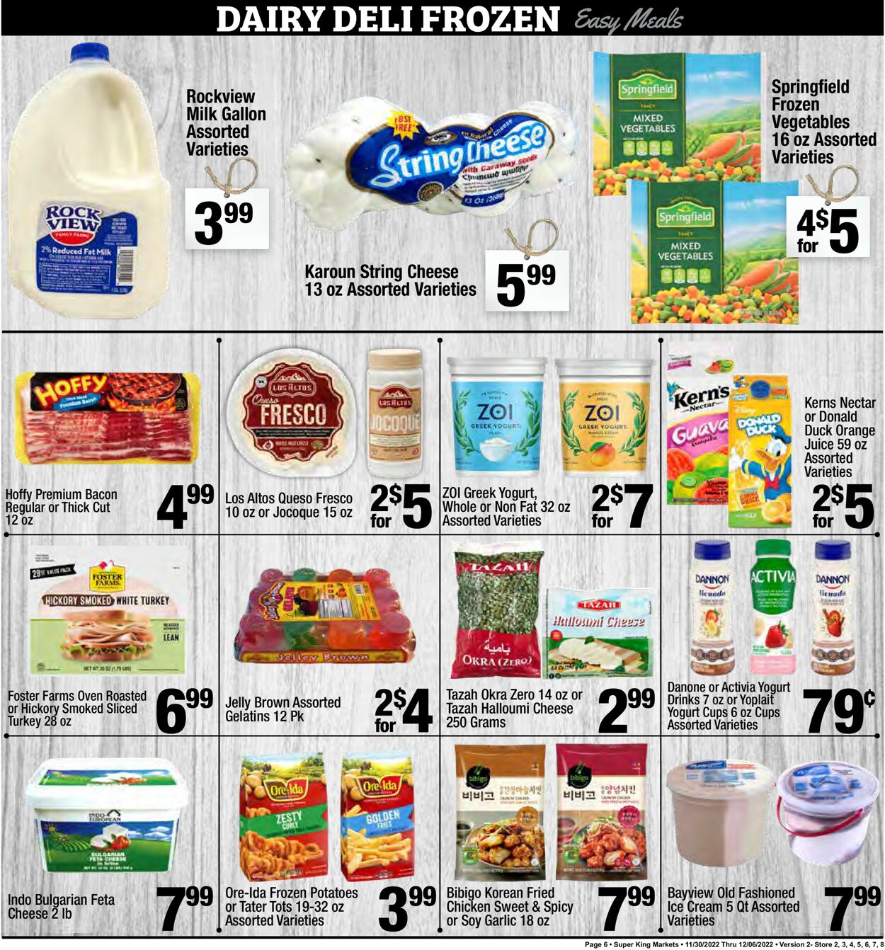 Catalogue Super King Market from 11/30/2022