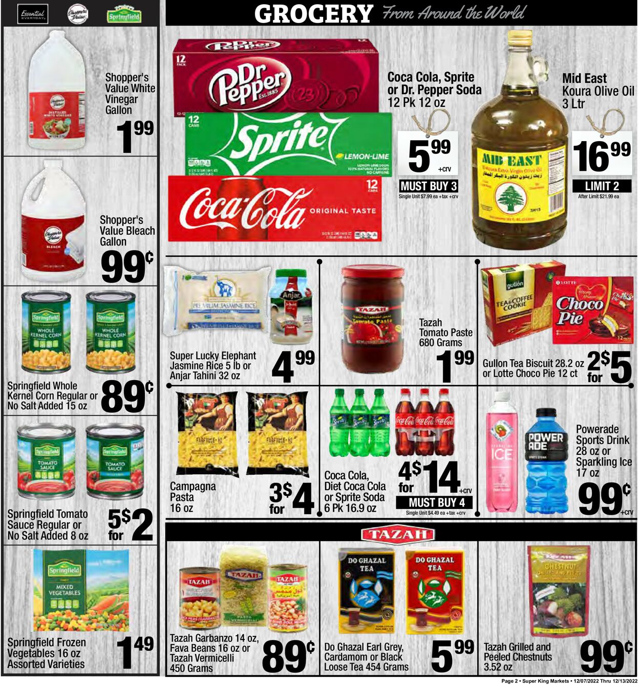 Catalogue Super King Market from 12/07/2022