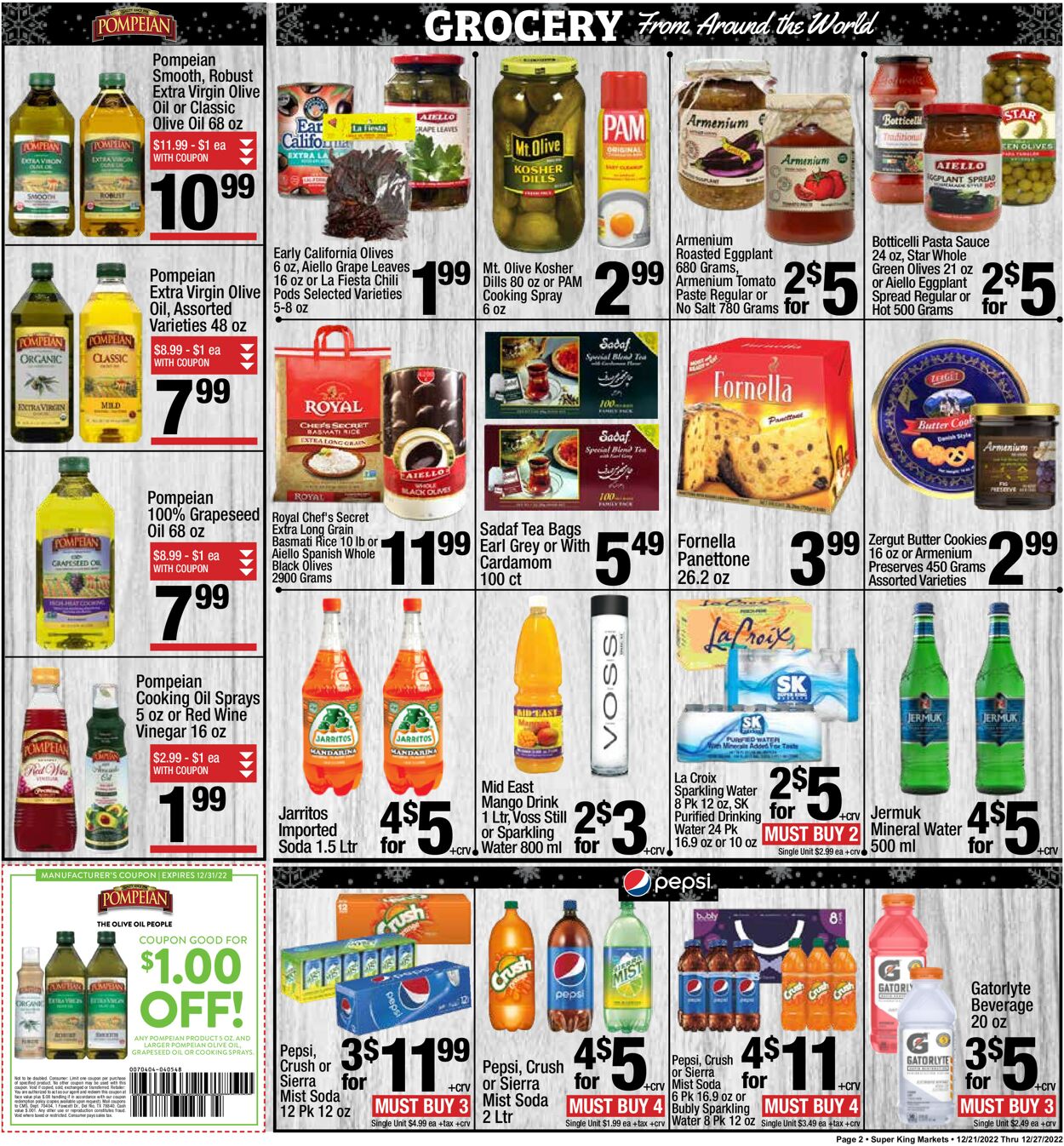Catalogue Super King Market from 12/21/2022