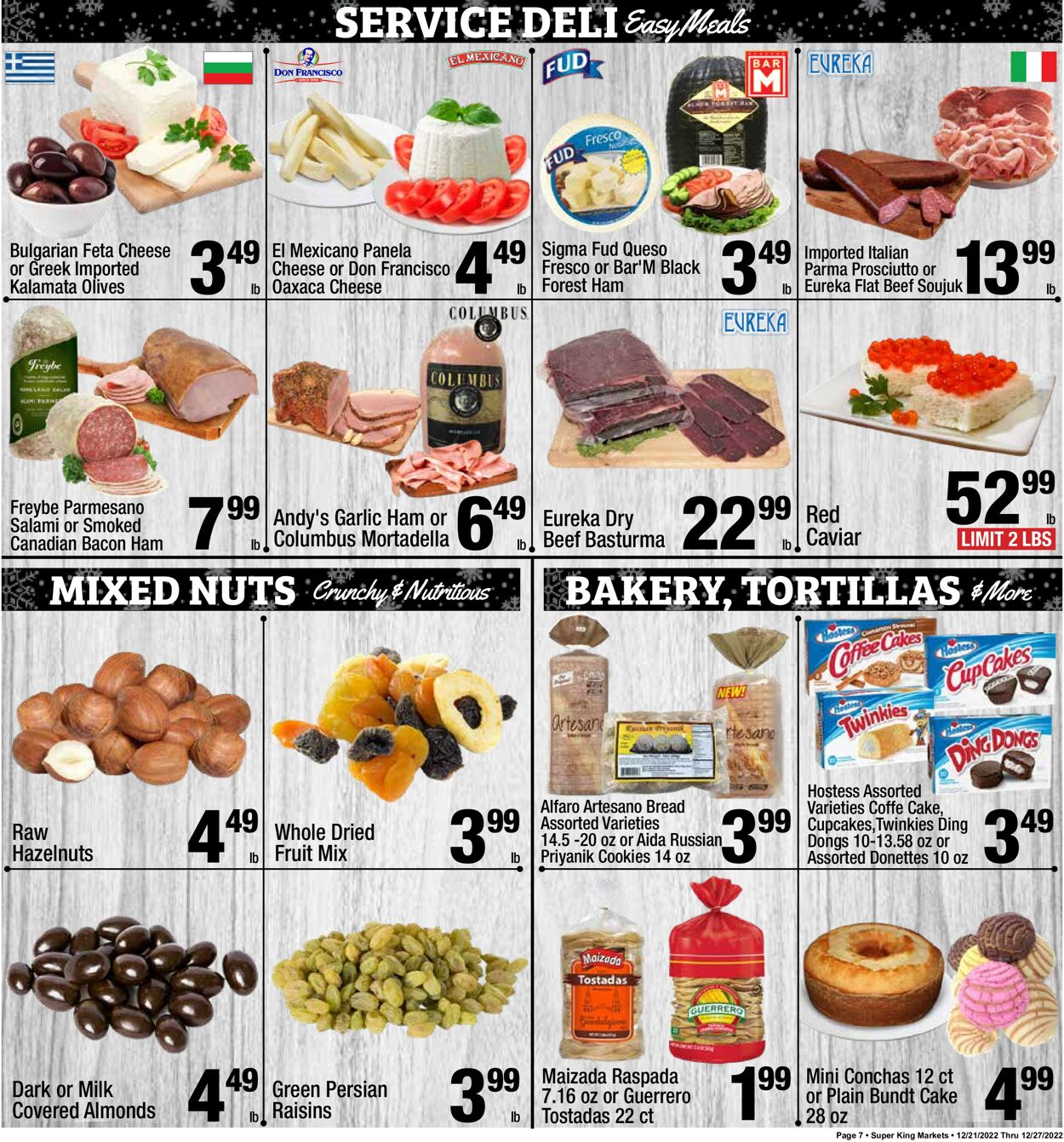 Catalogue Super King Market from 12/21/2022
