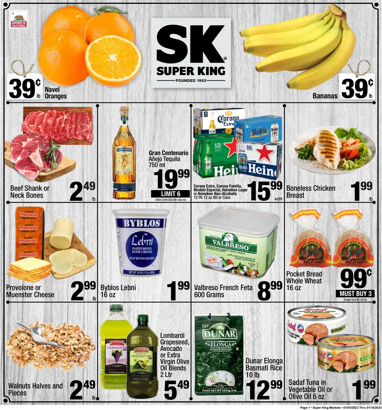 Catalogue Super King Market from 01/04/2023