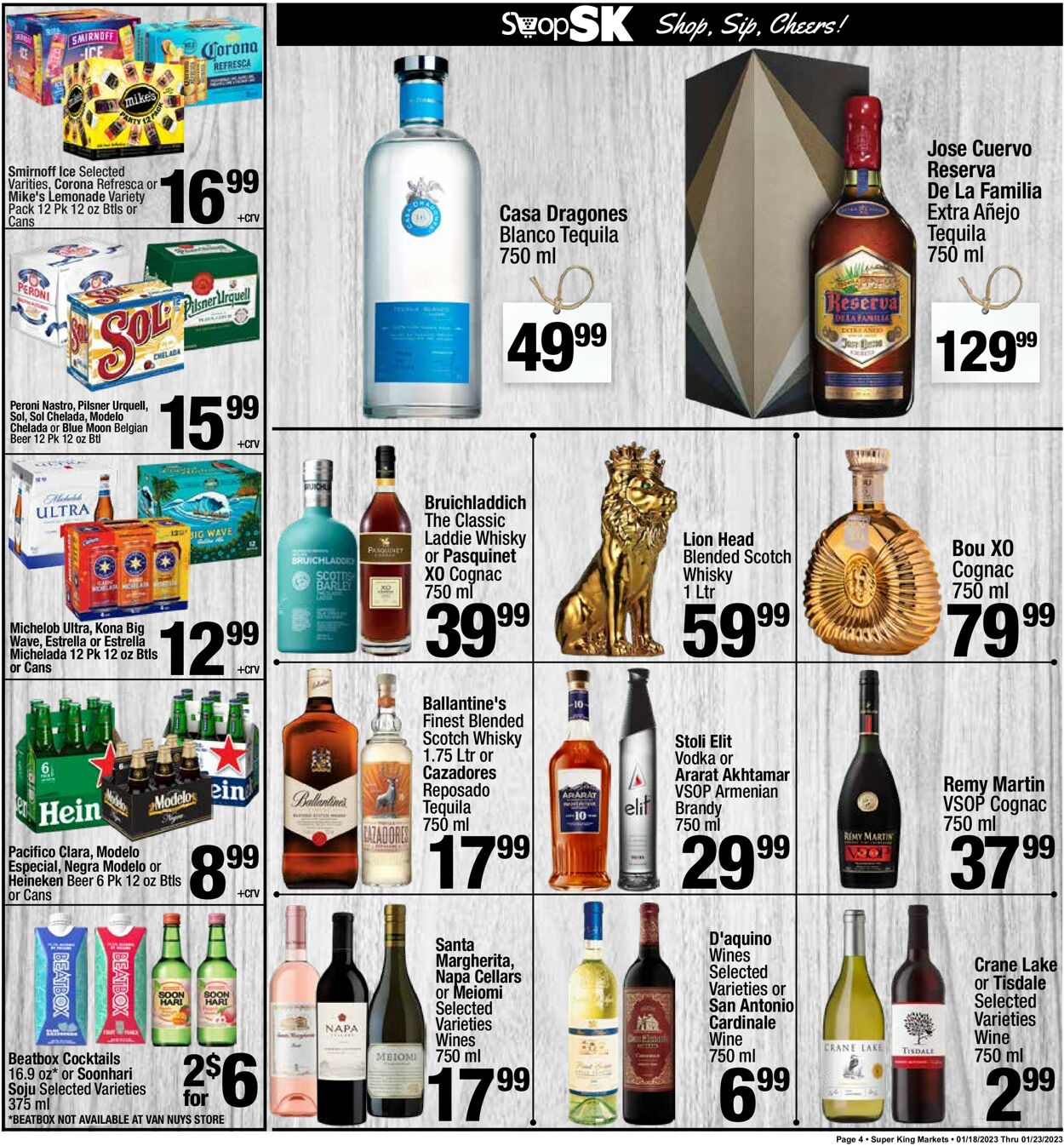 Catalogue Super King Market from 01/18/2023