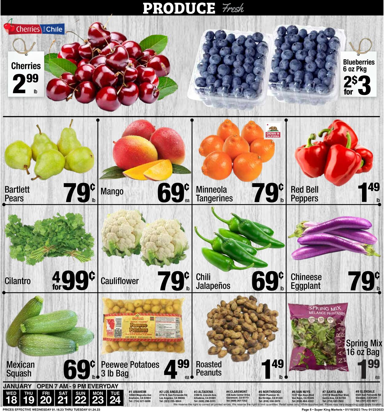 Catalogue Super King Market from 01/18/2023