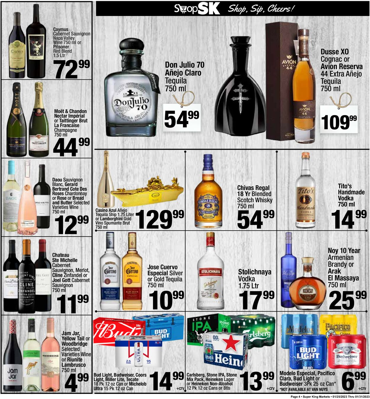 Catalogue Super King Market from 01/25/2023