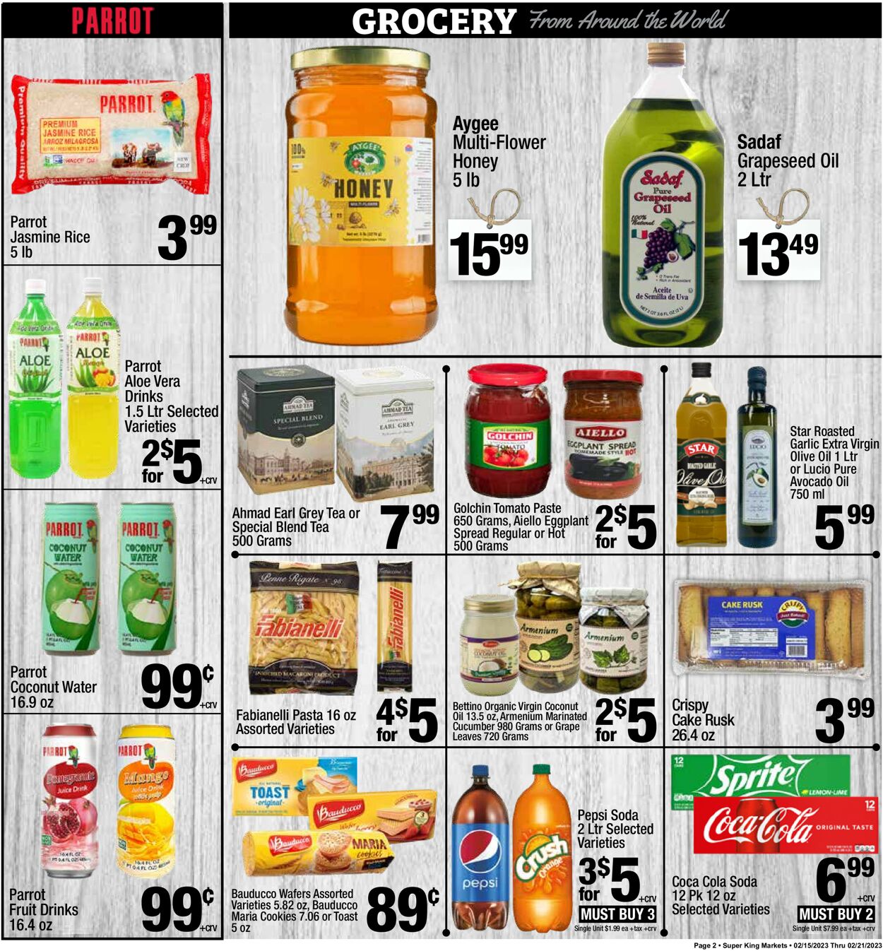 Catalogue Super King Market from 02/15/2023