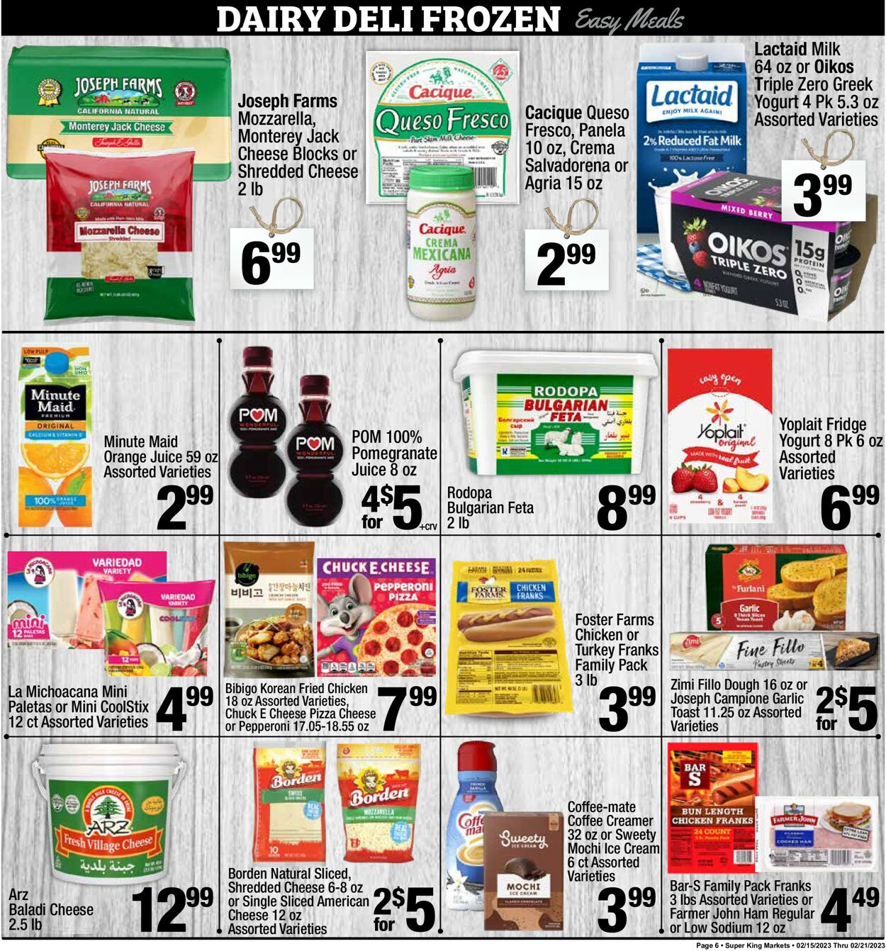 Catalogue Super King Market from 02/15/2023