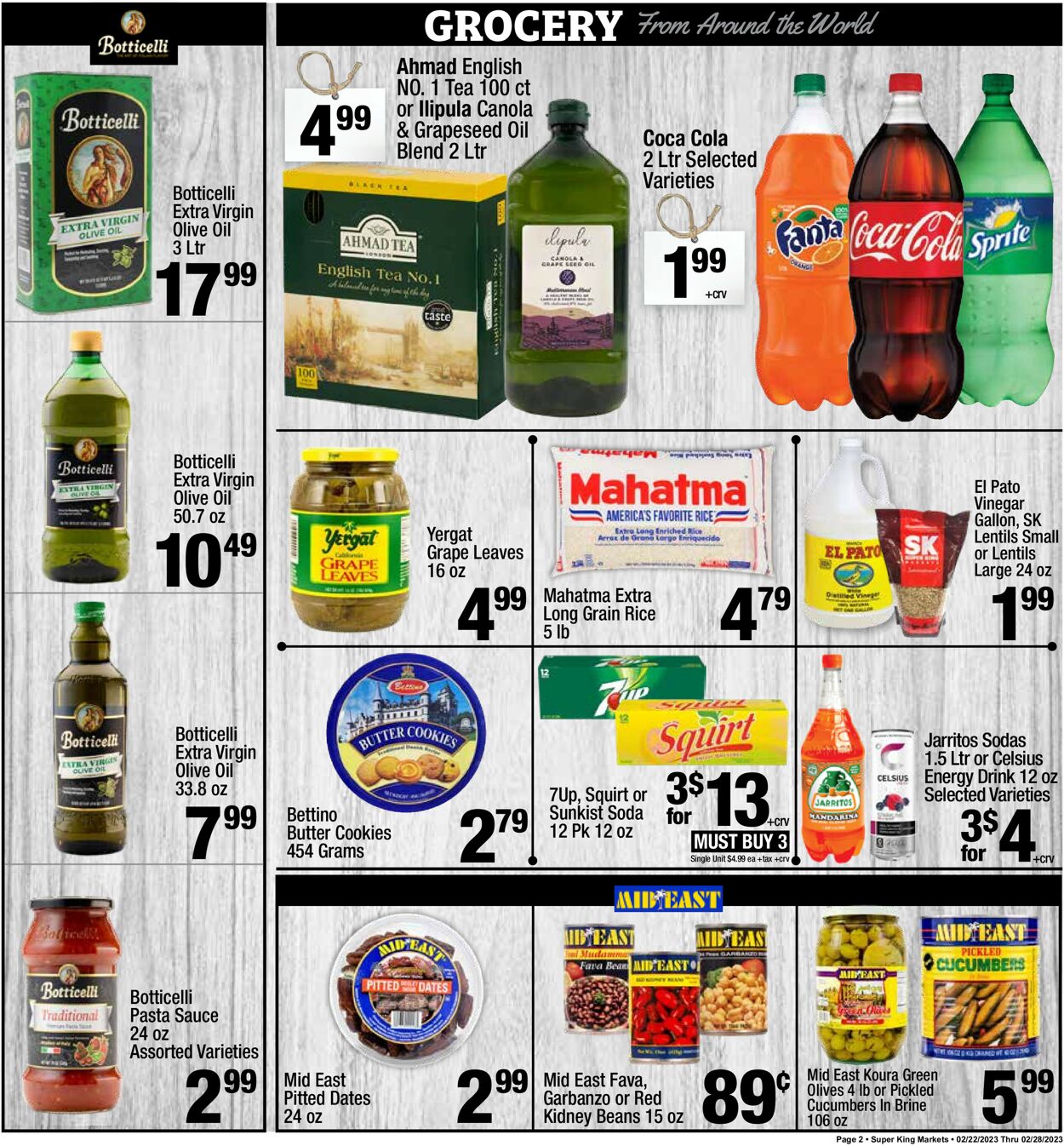 Catalogue Super King Market from 02/22/2023