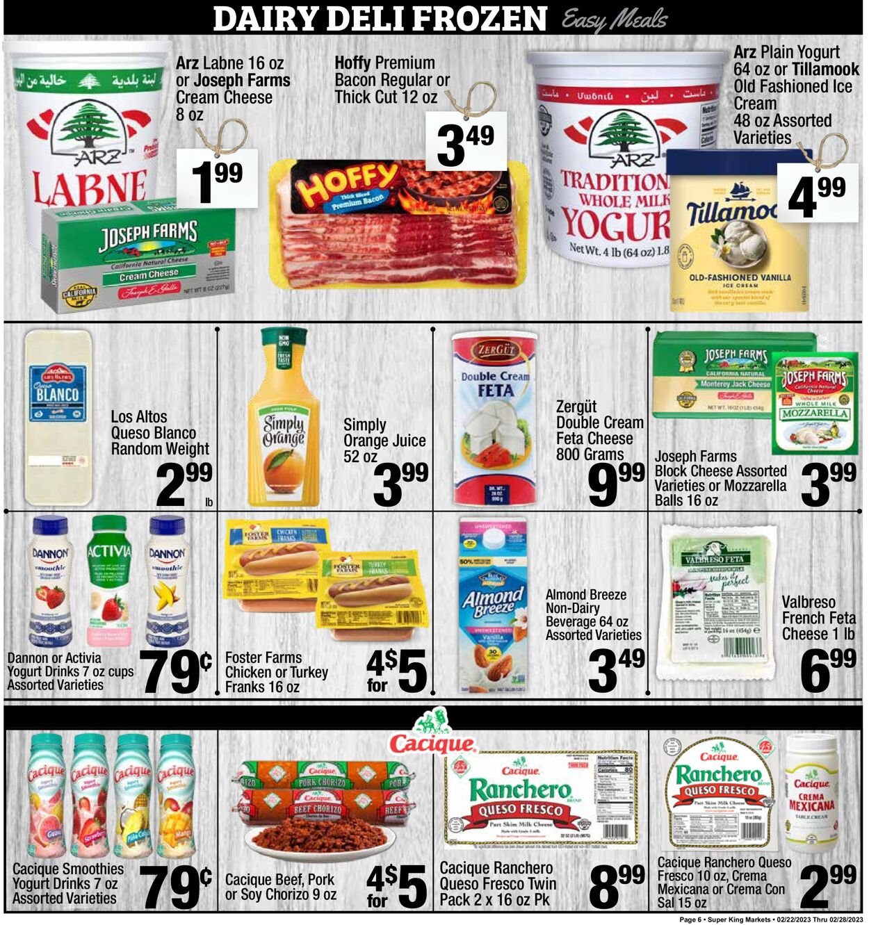 Catalogue Super King Market from 02/22/2023