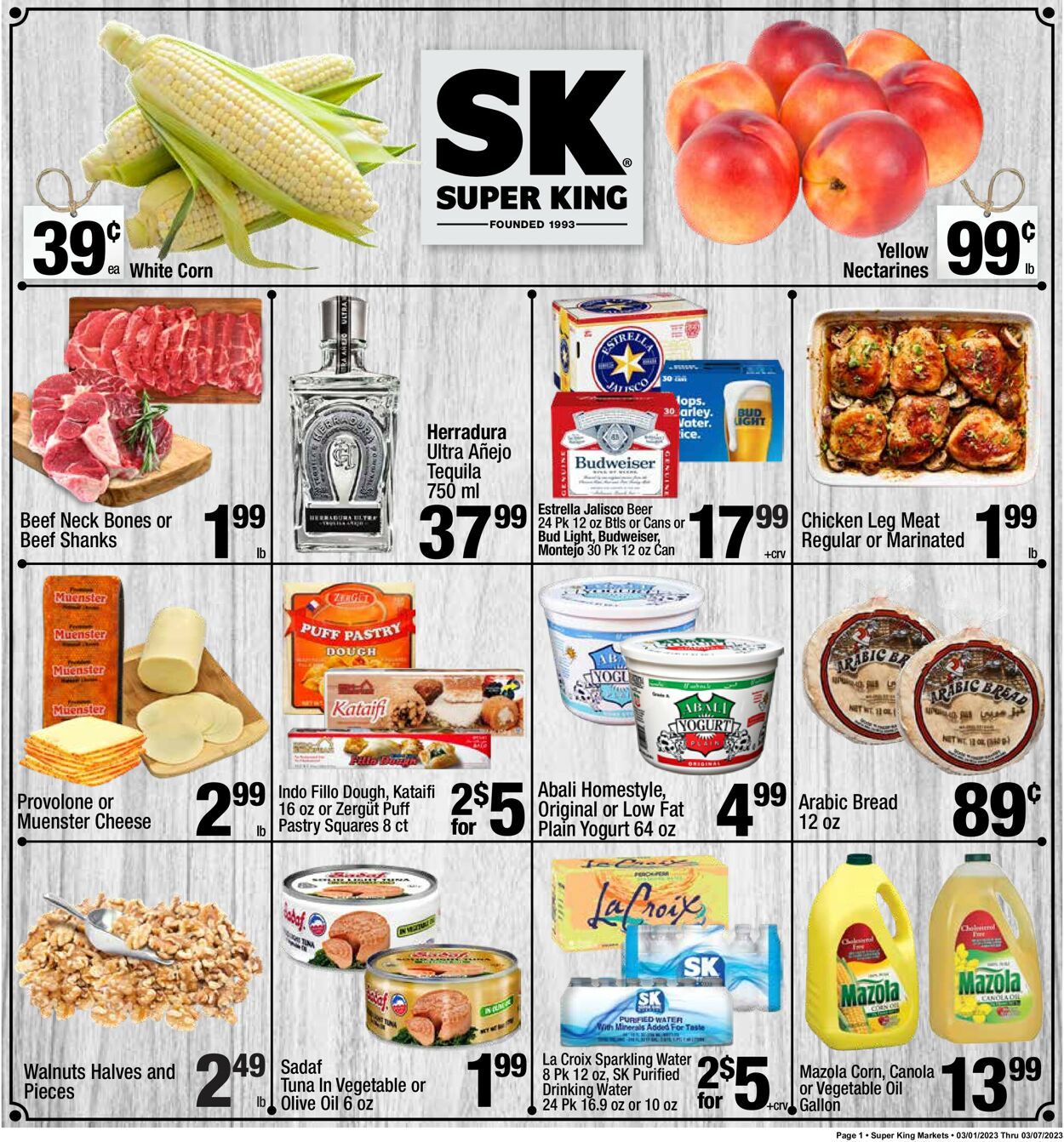 Catalogue Super King Market from 03/01/2023