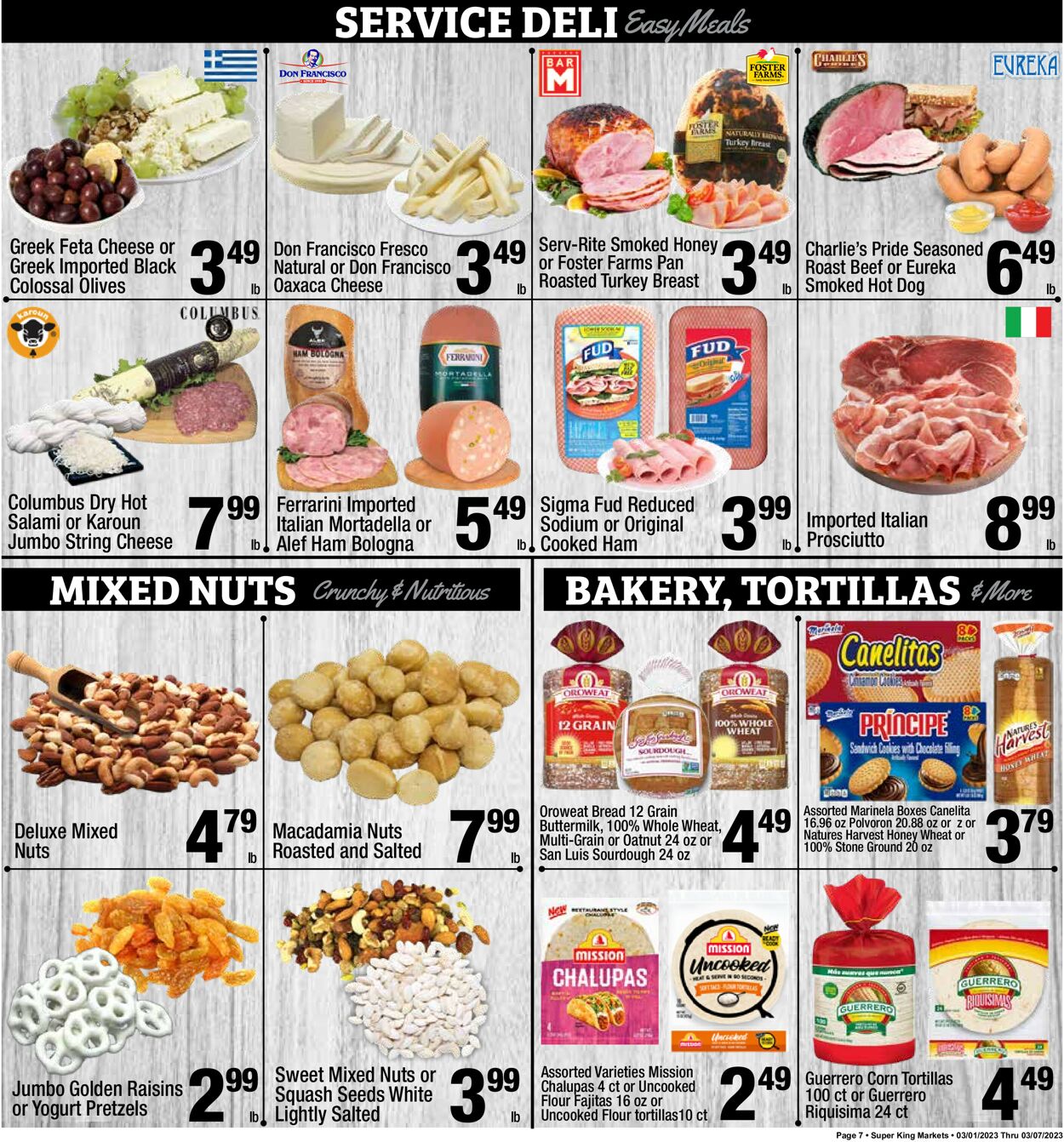 Catalogue Super King Market from 03/01/2023