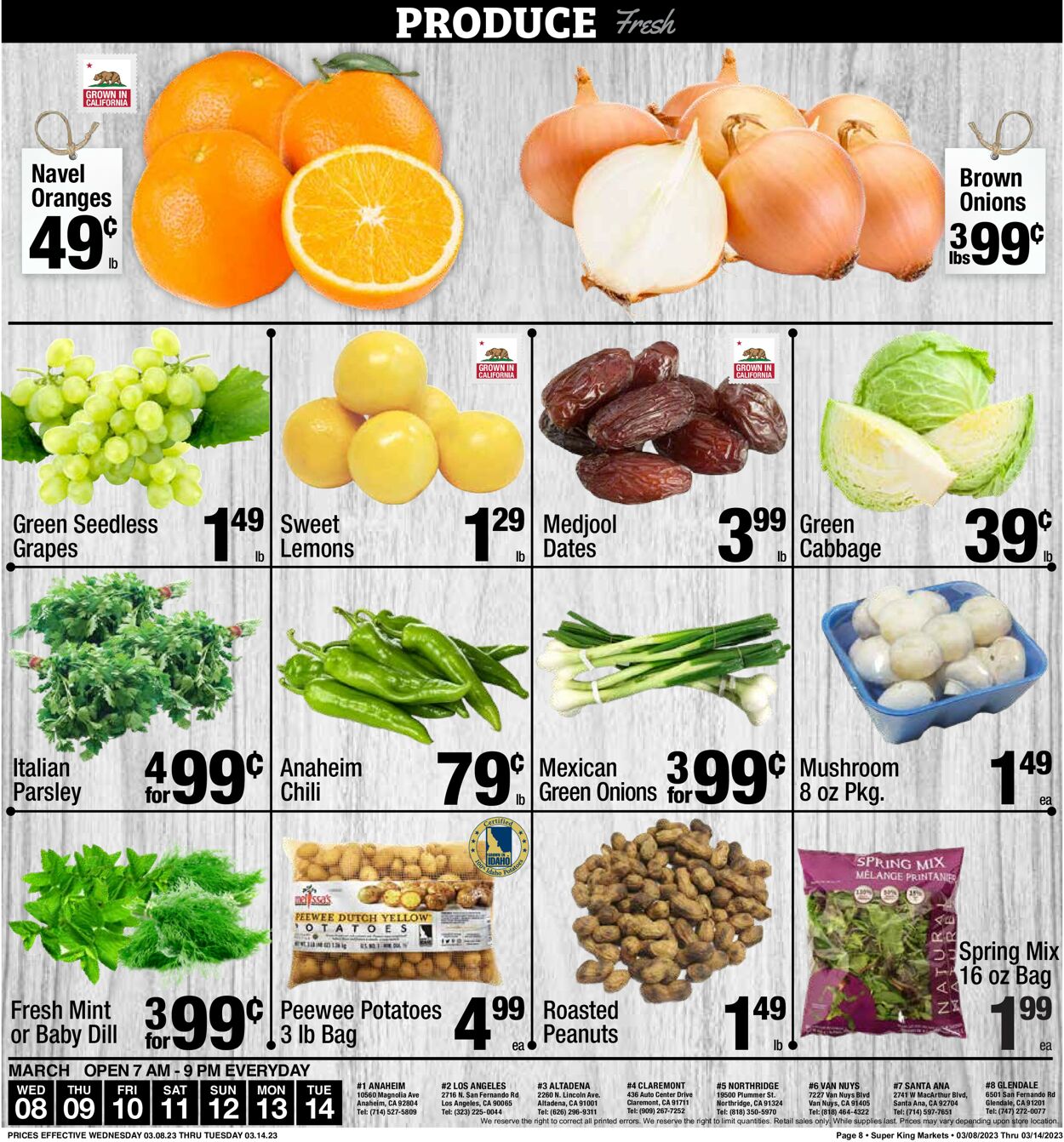 Catalogue Super King Market from 03/08/2023