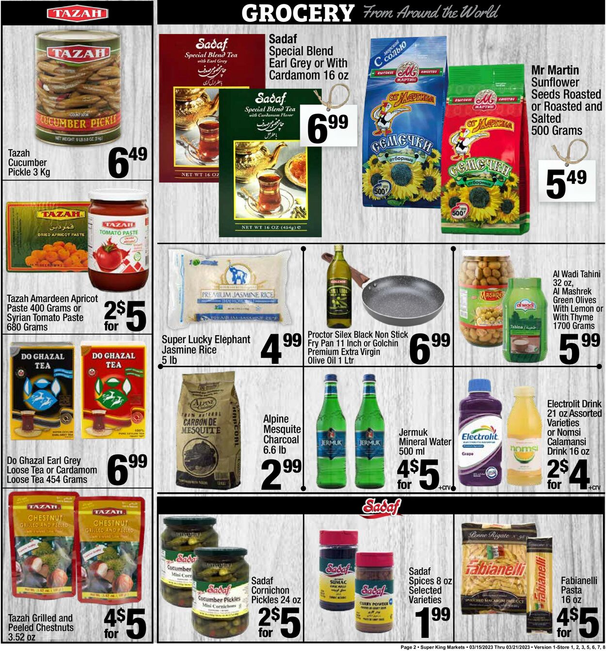 Catalogue Super King Market from 03/15/2023