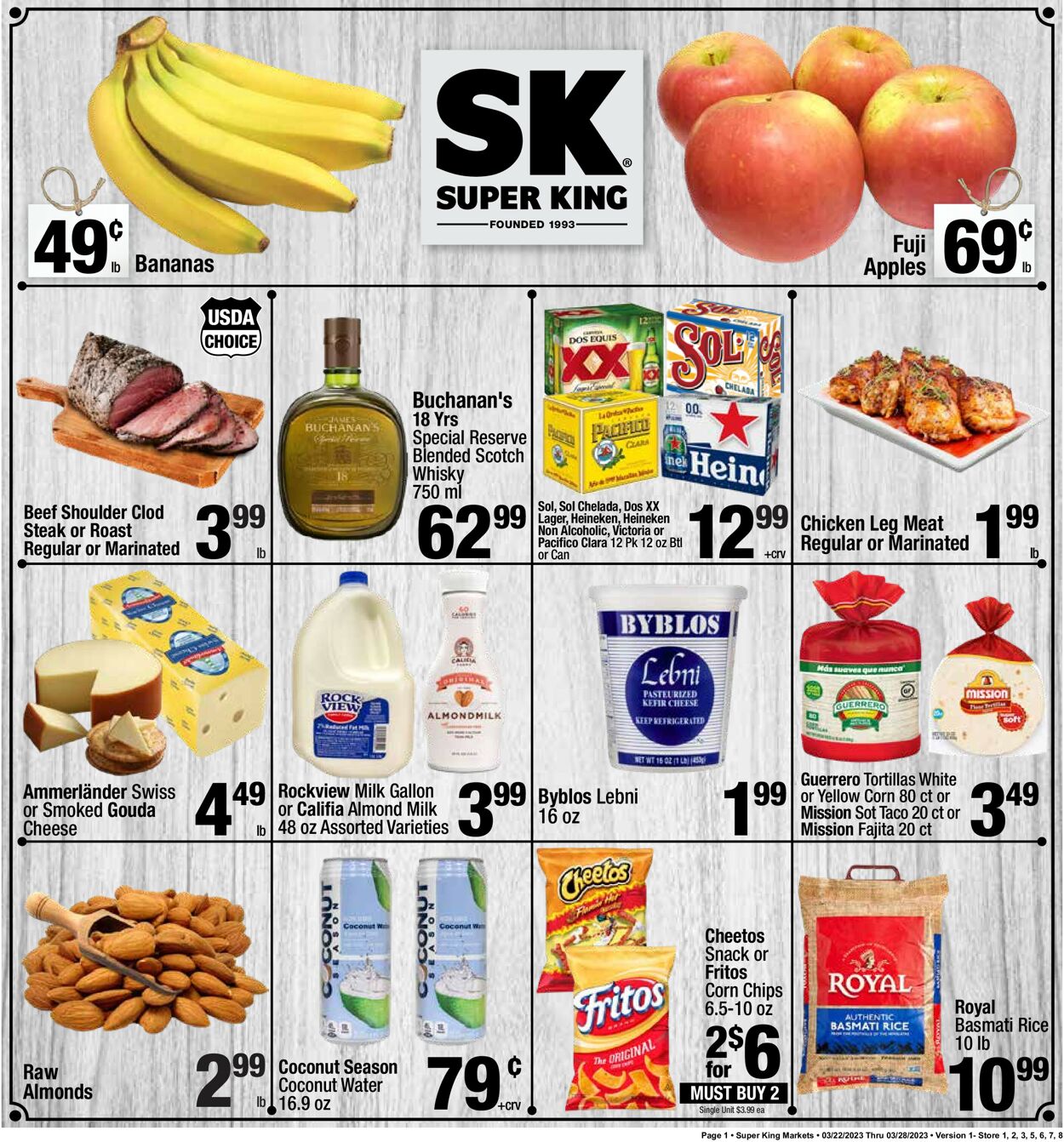Catalogue Super King Market from 03/22/2023
