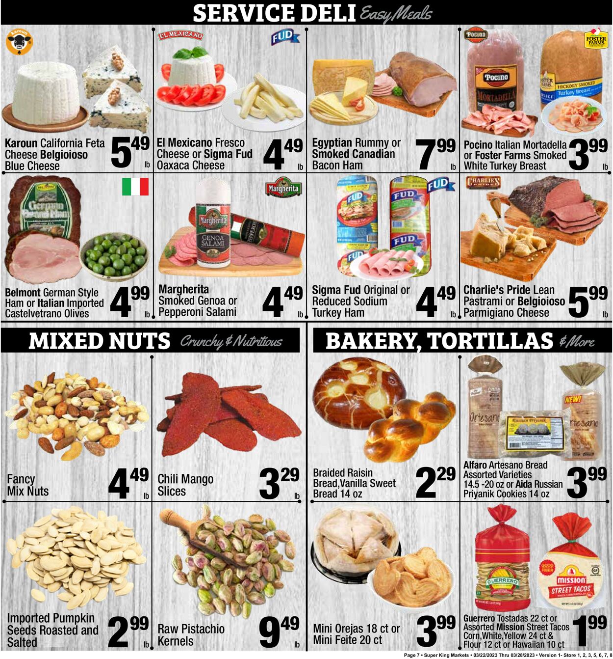 Catalogue Super King Market from 03/22/2023