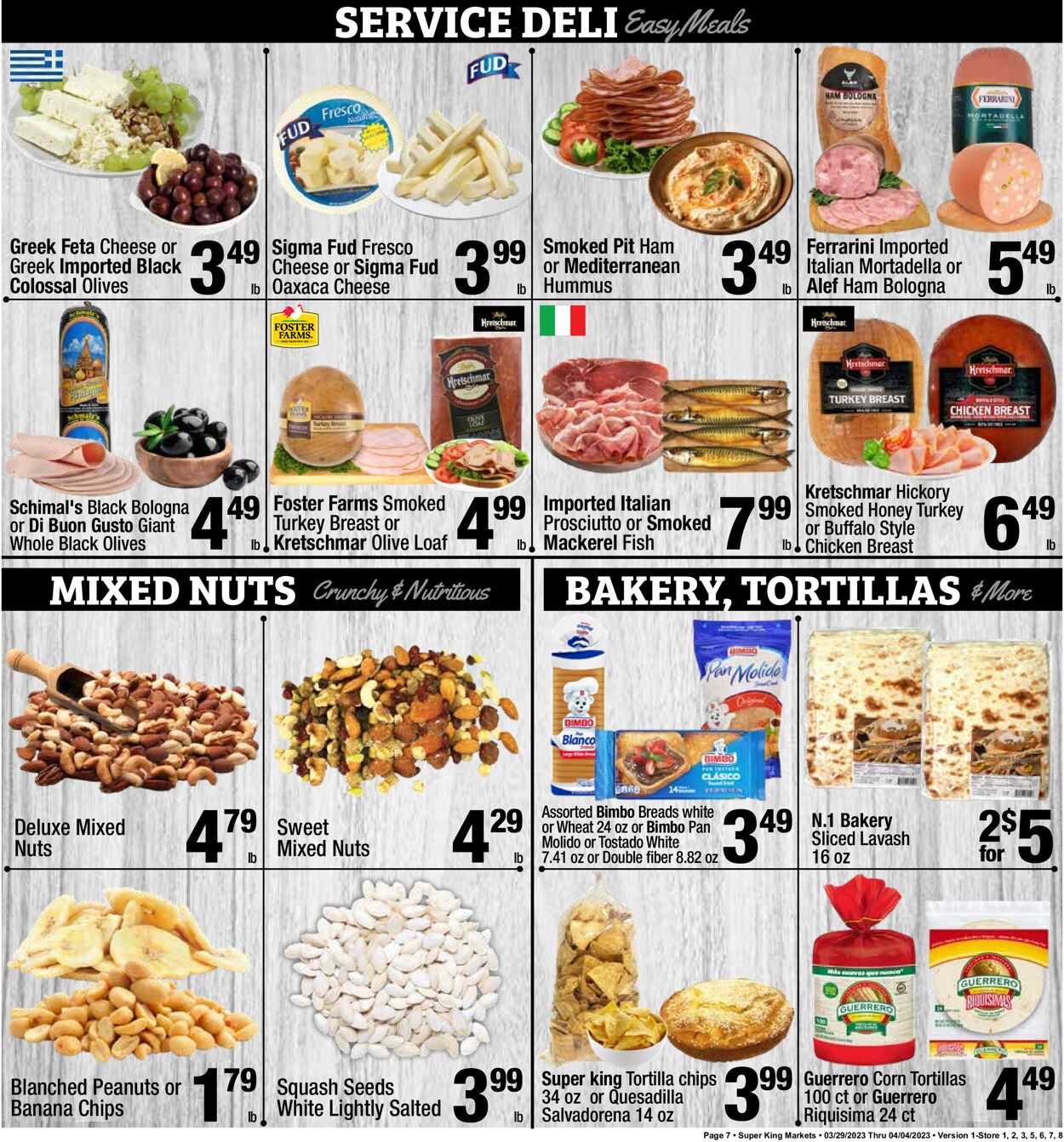 Catalogue Super King Market from 03/29/2023