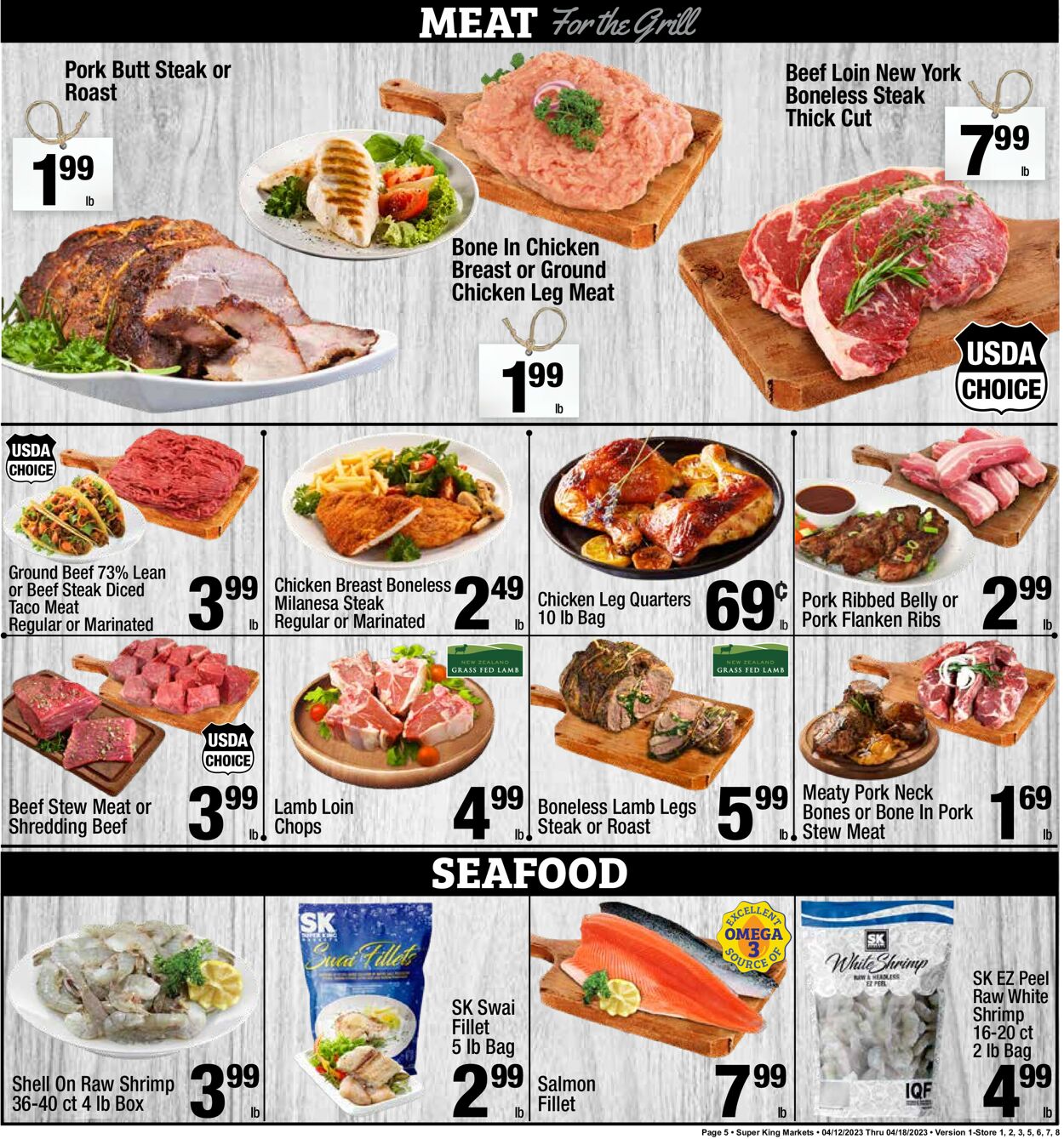 Catalogue Super King Market from 04/12/2023