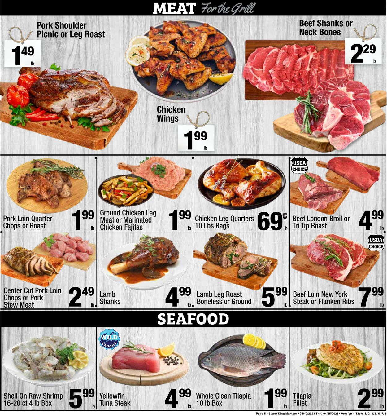 Catalogue Super King Market from 04/19/2023