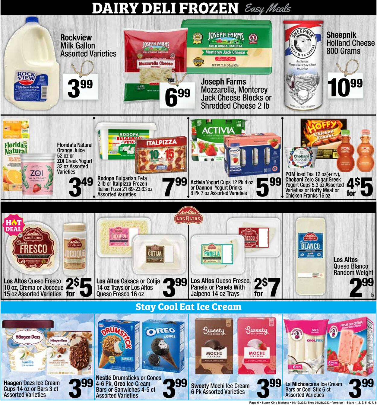 Catalogue Super King Market from 04/19/2023