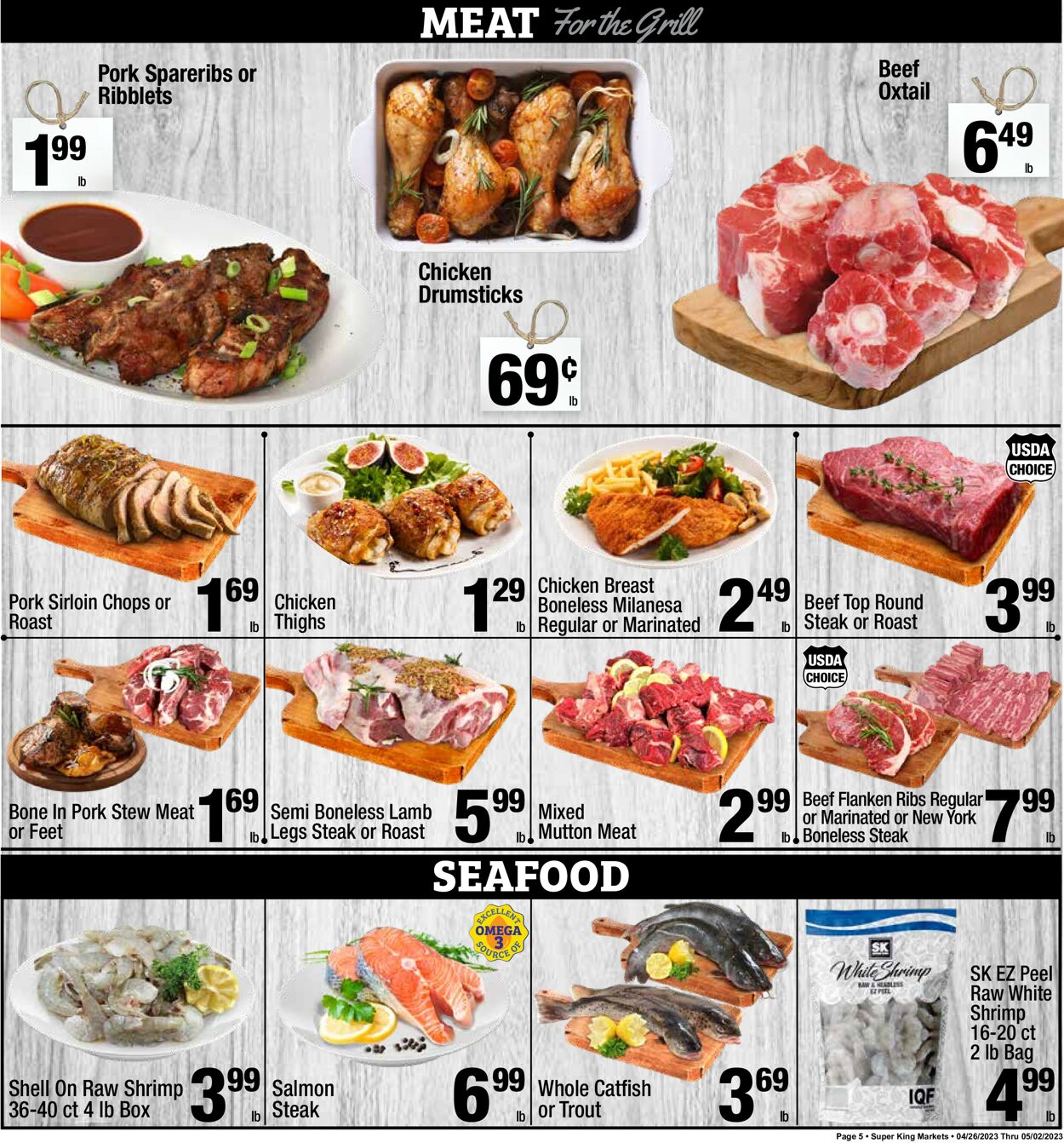 Catalogue Super King Market from 04/26/2023