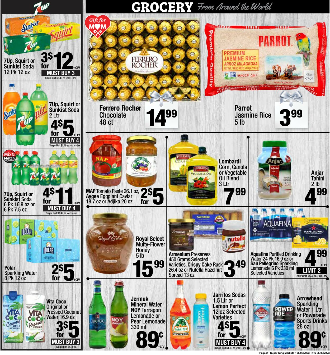 Catalogue Super King Market from 05/03/2023