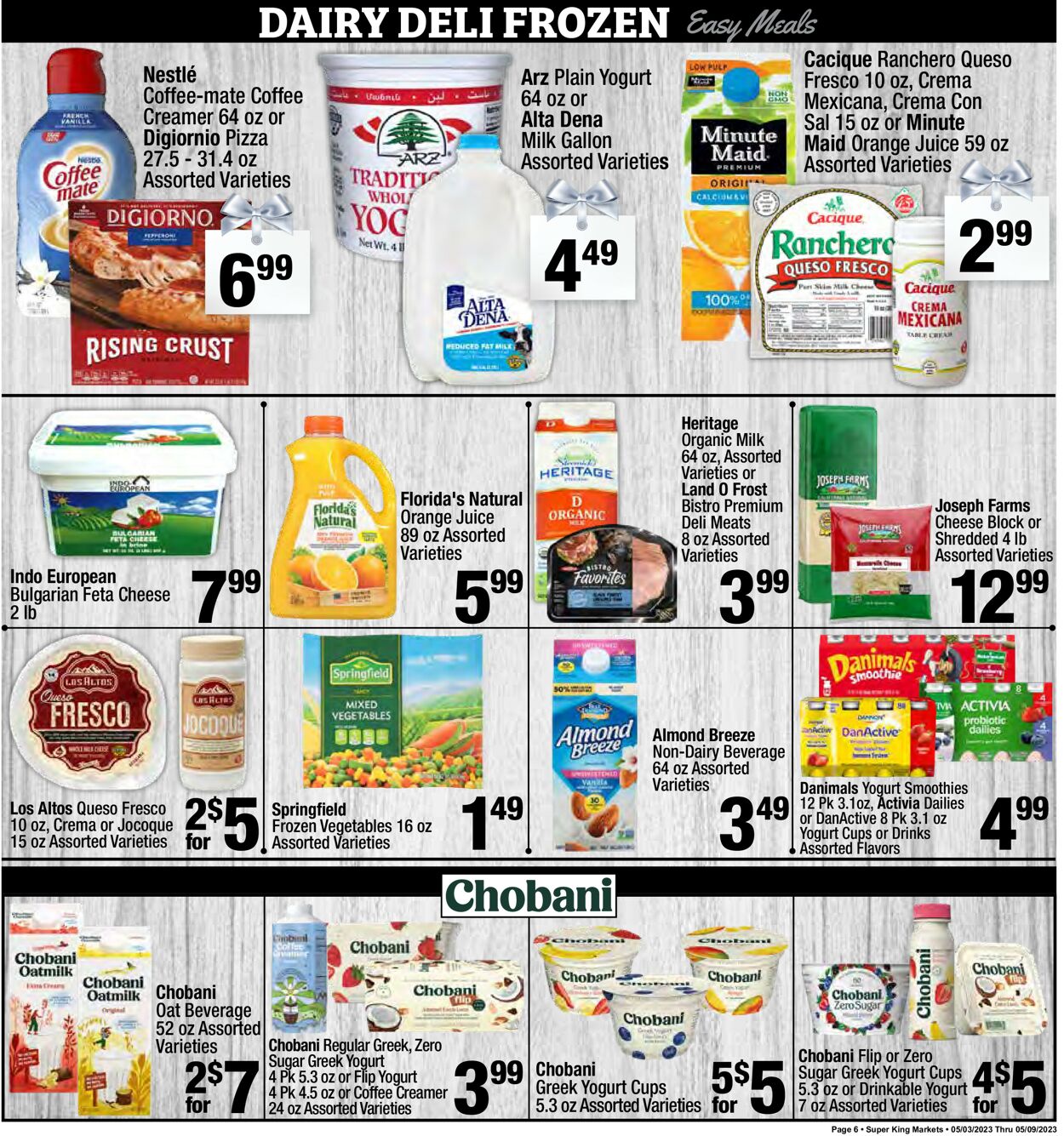 Catalogue Super King Market from 05/03/2023